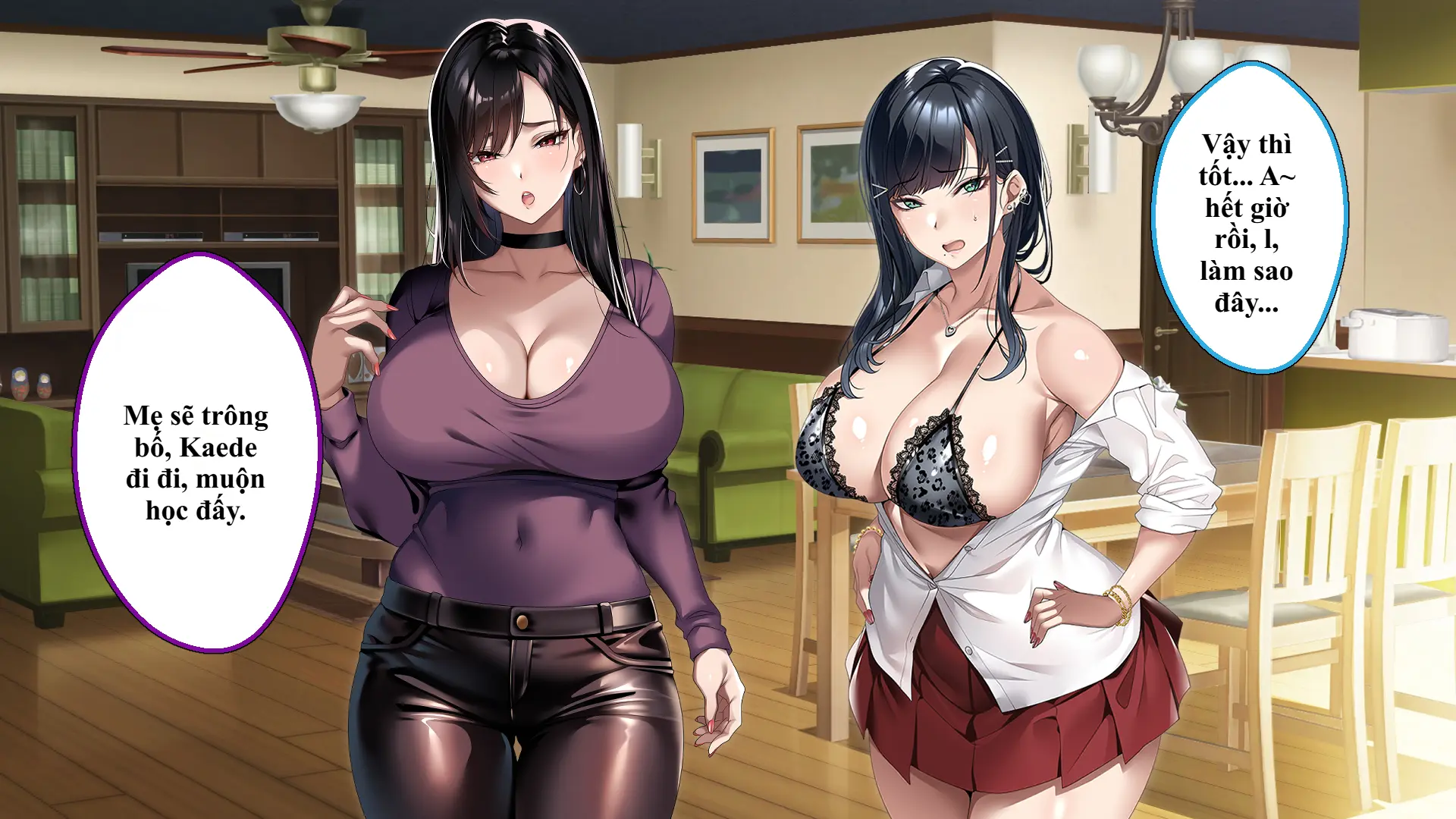 Tsurego no Kurokami Gal o Otou-san ga Haramaseta Hanashi | Câu chuyện bố dượng làm cô con riêng tóc đen gyaru dính bầu. - Tsurego no Kurokami Gal o Otou-san ga Haramaseta Hanashi | Câu chuyện bố dượng làm cô con riêng tóc đen gyaru dính bầu. trang 581