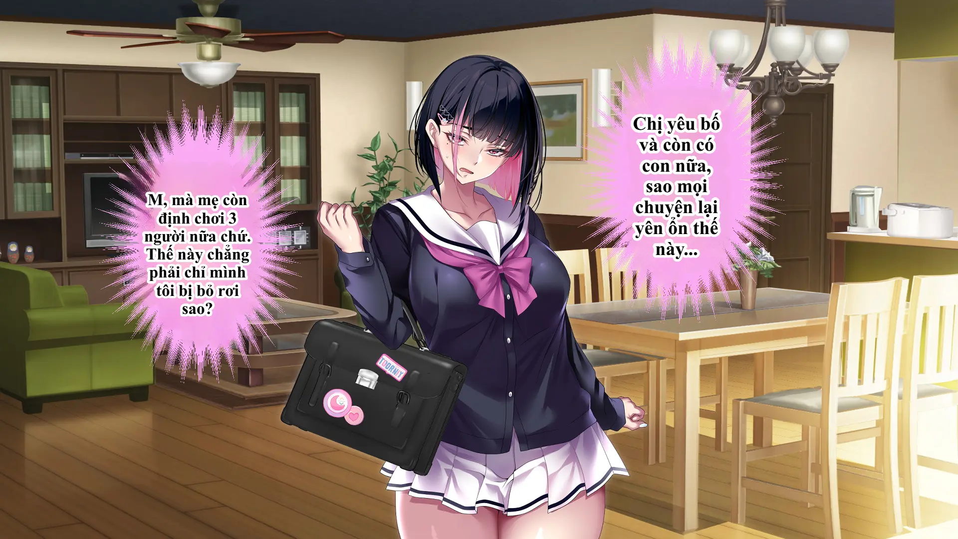 Tsurego no Kurokami Gal o Otou-san ga Haramaseta Hanashi | Câu chuyện bố dượng làm cô con riêng tóc đen gyaru dính bầu. - Tsurego no Kurokami Gal o Otou-san ga Haramaseta Hanashi | Câu chuyện bố dượng làm cô con riêng tóc đen gyaru dính bầu. trang 583