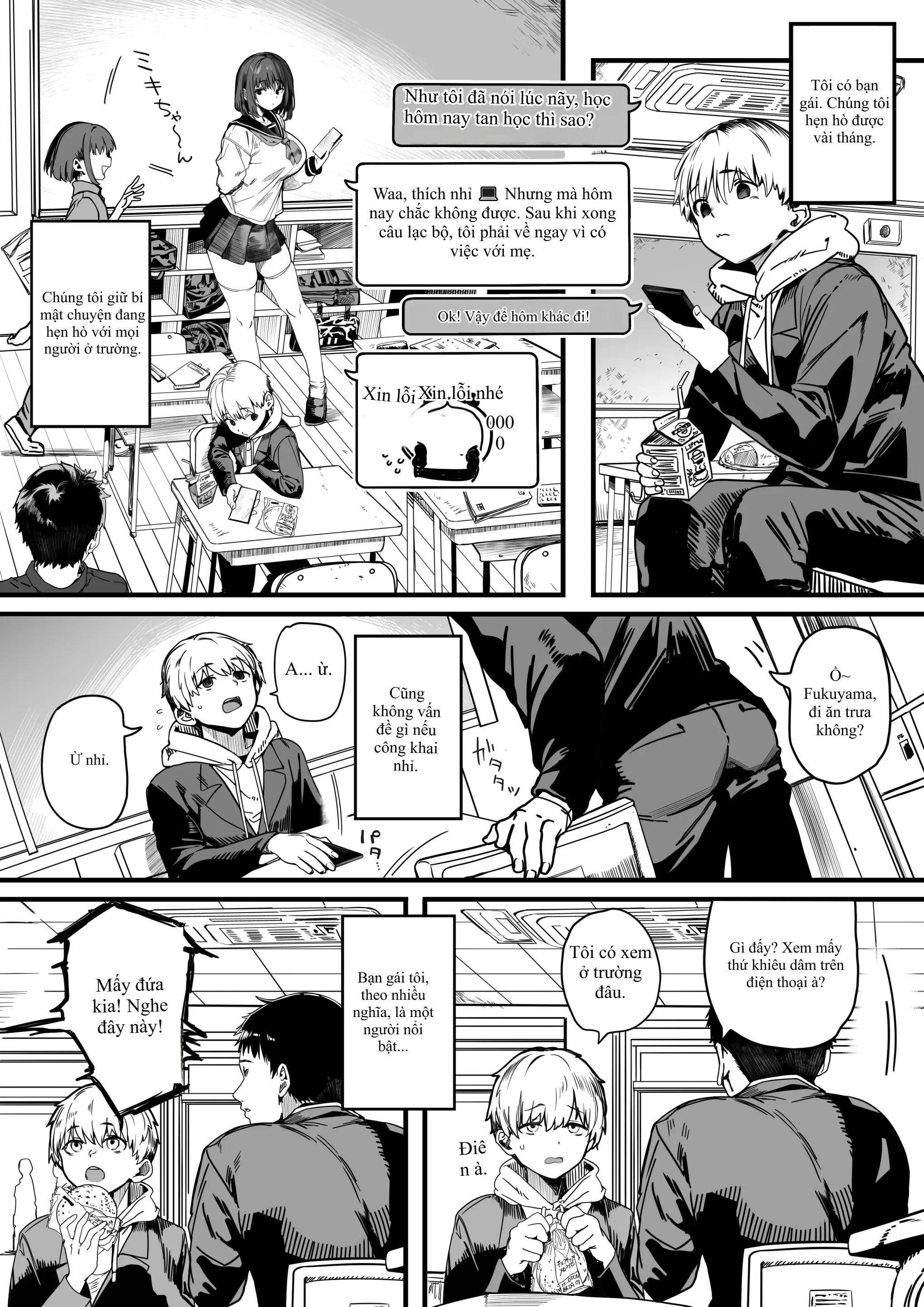 Koushinchou Volley-bu no Seisokei Kanojo ga Senpai no Mono ni Natte Shimau Ichibushijuu 2 | Câu Chuyện Sa Ngã Của Nàng Hoa Khôi Cao Ráo CLB Bóng Chuyền 2