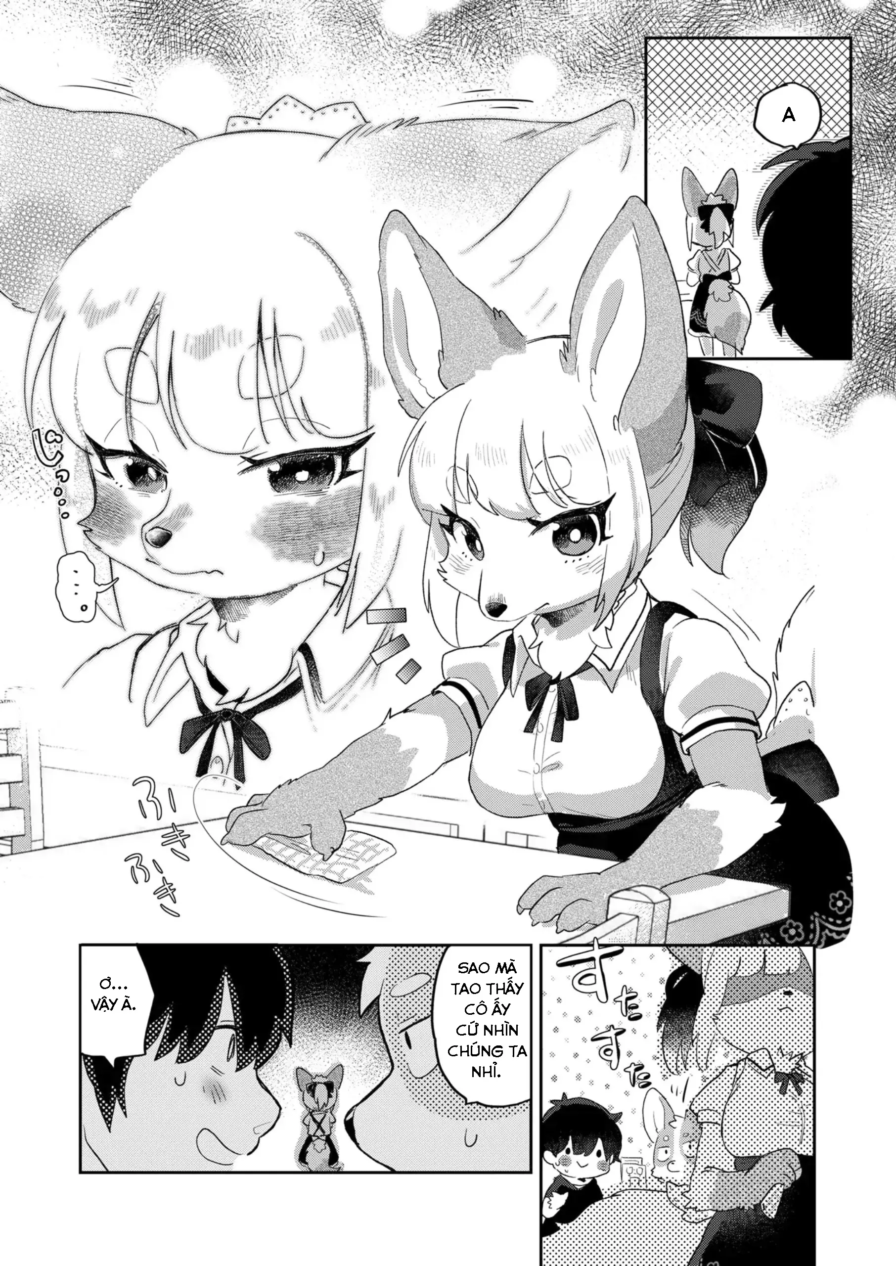 Kimi no Shippo o Mofuritai! | Anh muốn sờ đuôi của em - Kimi no Shippo o Mofuritai! | Anh muốn sờ đuôi của em trang 4