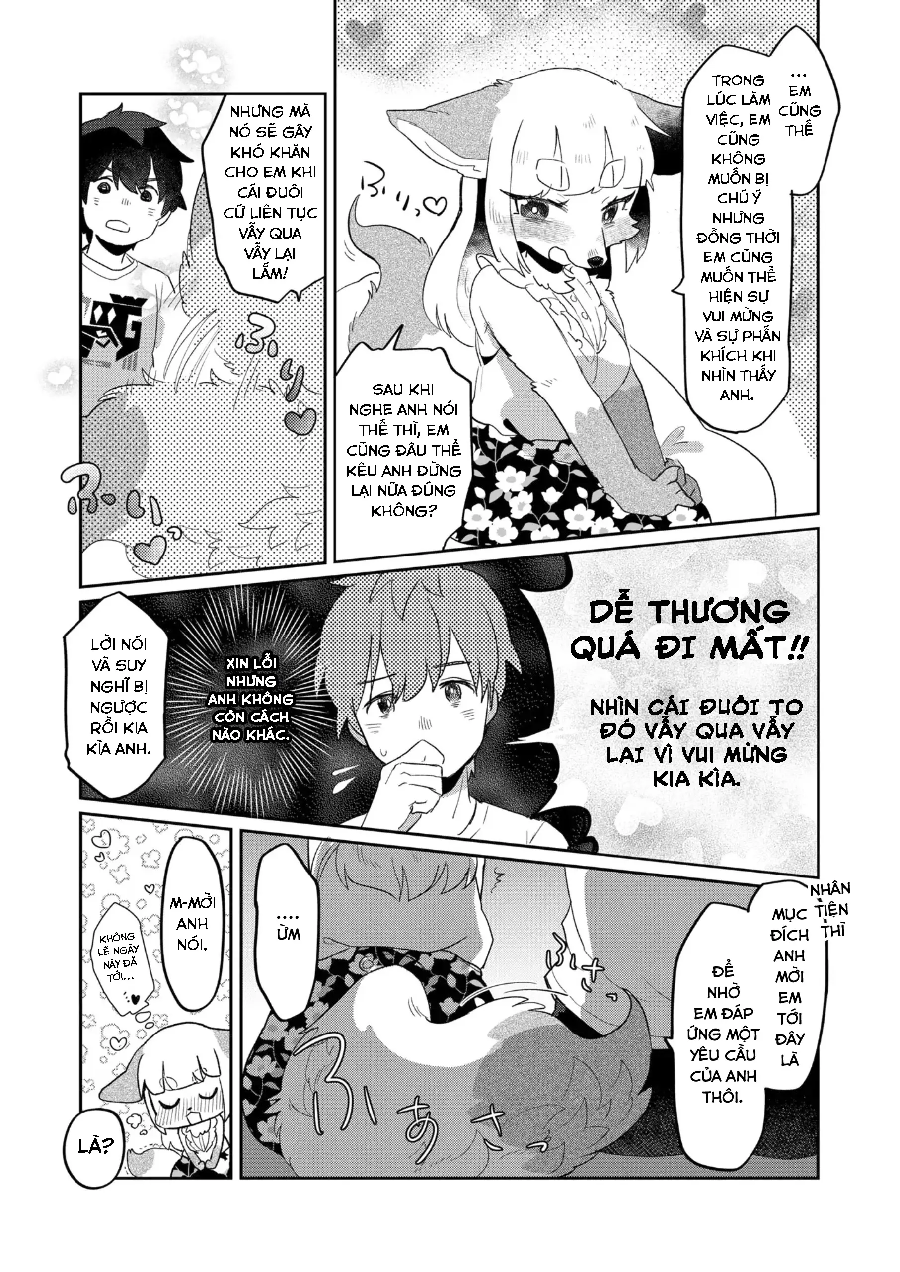 Kimi no Shippo o Mofuritai! | Anh muốn sờ đuôi của em - Kimi no Shippo o Mofuritai! | Anh muốn sờ đuôi của em trang 8