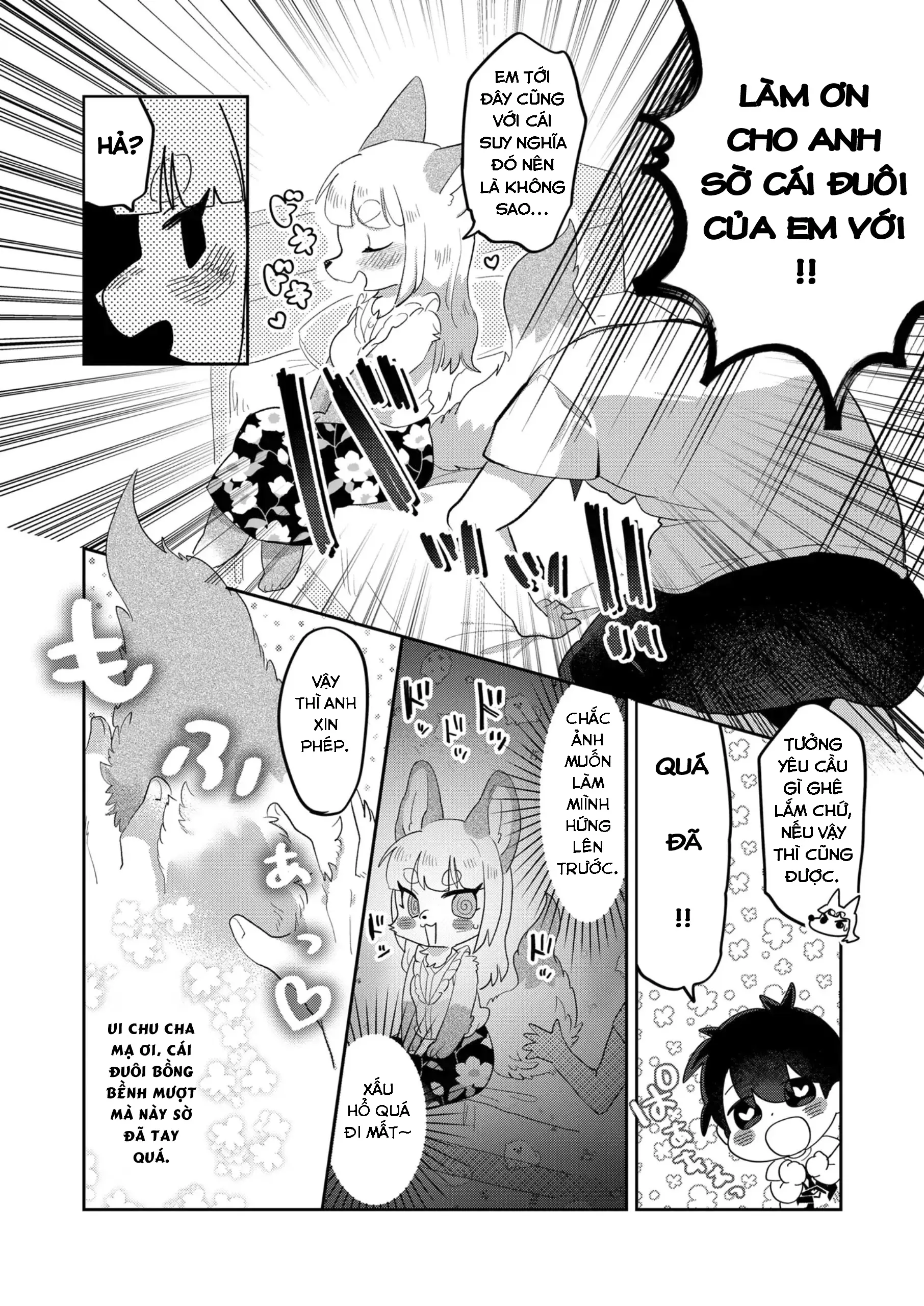 Kimi no Shippo o Mofuritai! | Anh muốn sờ đuôi của em - Kimi no Shippo o Mofuritai! | Anh muốn sờ đuôi của em trang 9