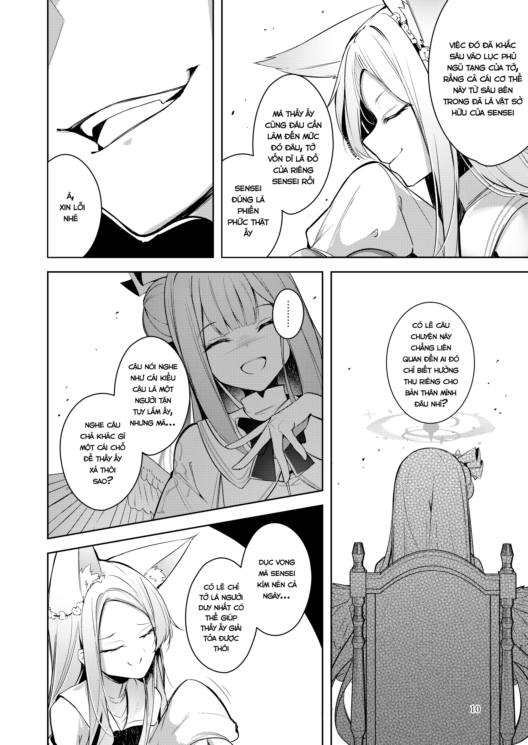 Watashi ga Ichiban Sensei ni Aisareteiru n desu kedo????? | Nhưng em mới là người được Sensei yêu thương nhất cơ mà????? - Watashi ga Ichiban Sensei ni Aisareteiru n desu kedo????? | Nhưng em mới là người được Sensei yêu thương nhất cơ mà????? trang 9