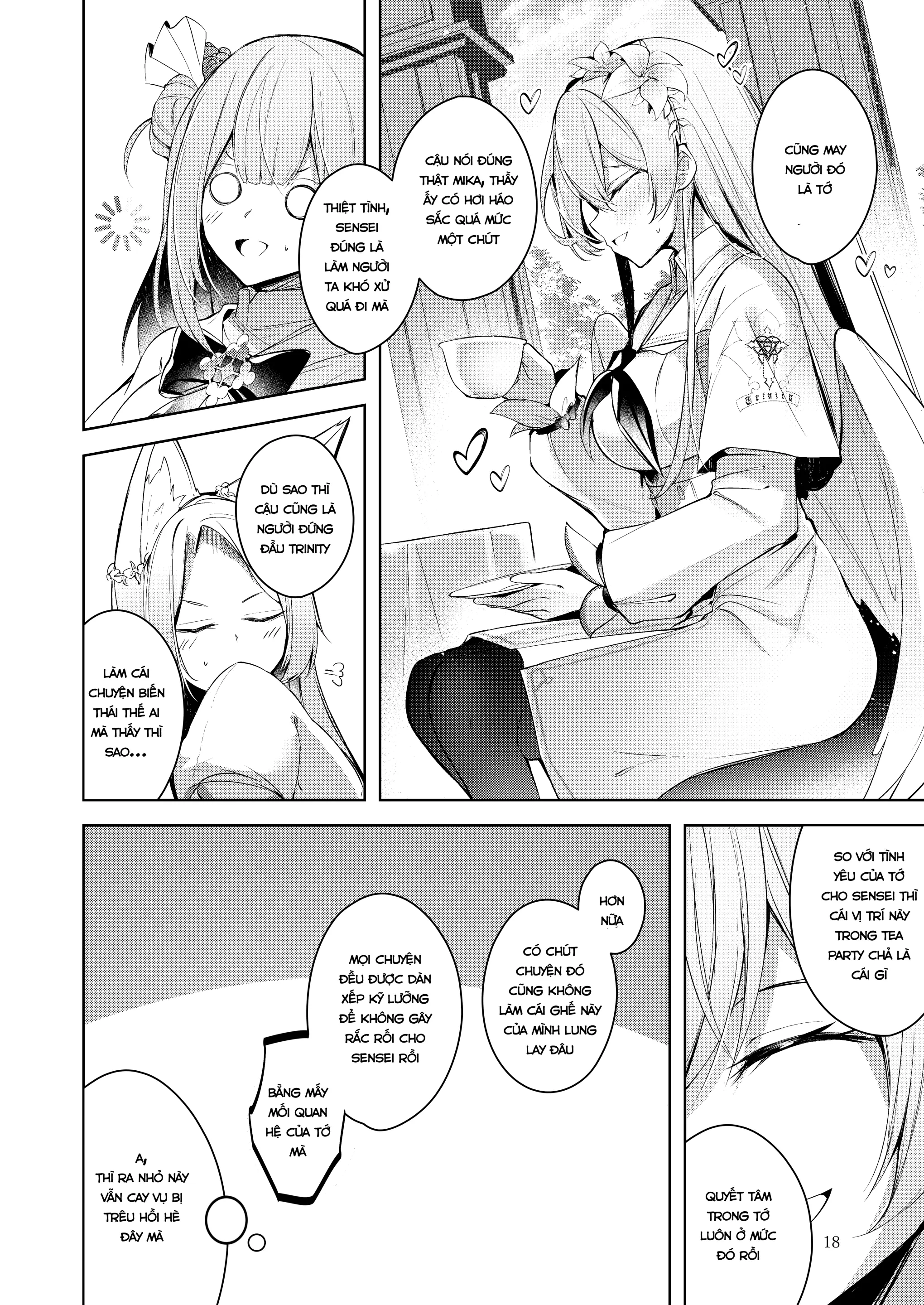 Watashi ga Ichiban Sensei ni Aisareteiru n desu kedo????? | Nhưng em mới là người được Sensei yêu thương nhất cơ mà????? - Watashi ga Ichiban Sensei ni Aisareteiru n desu kedo????? | Nhưng em mới là người được Sensei yêu thương nhất cơ mà????? trang 17