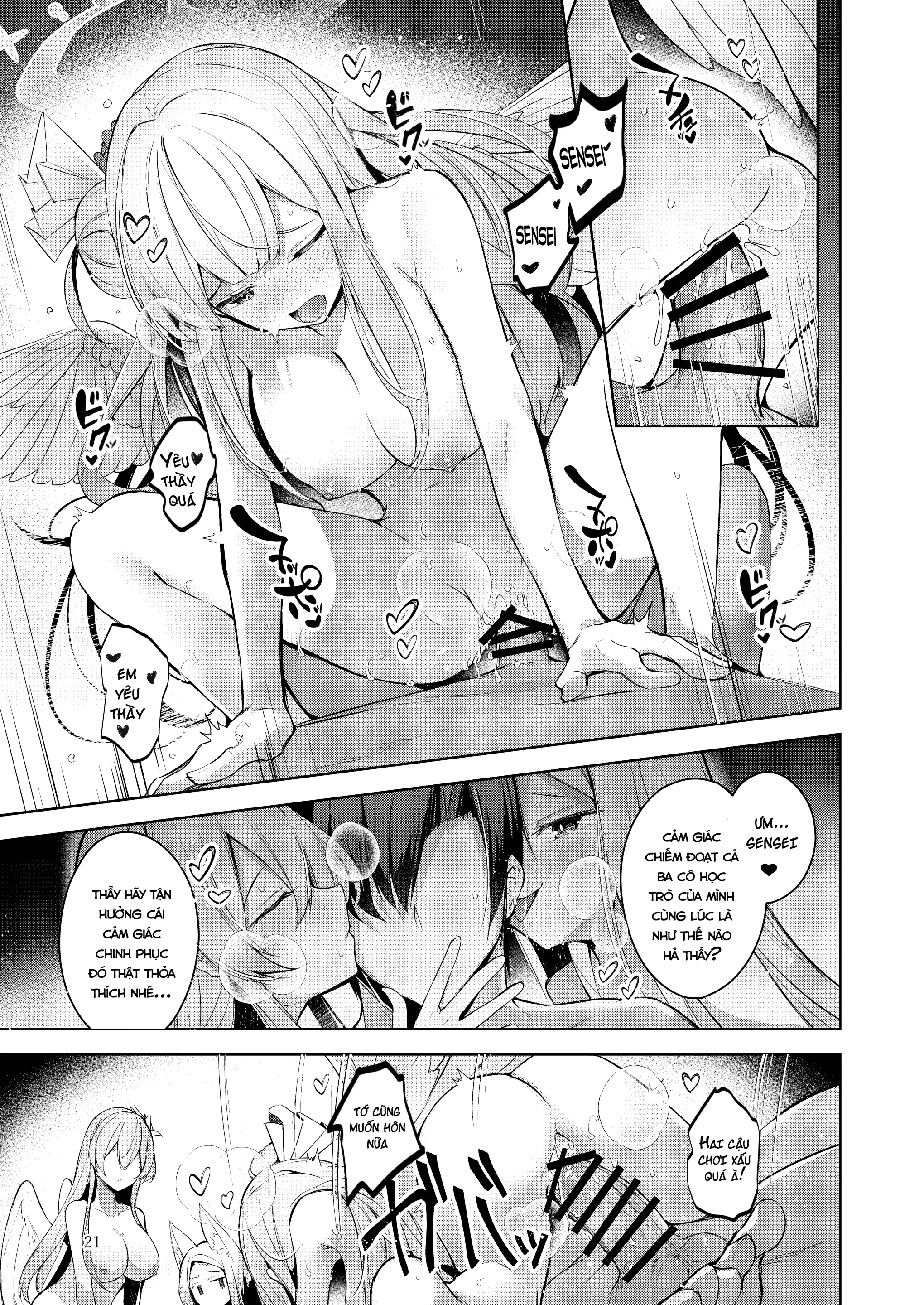Watashi ga Ichiban Sensei ni Aisareteiru n desu kedo????? | Nhưng em mới là người được Sensei yêu thương nhất cơ mà????? - Watashi ga Ichiban Sensei ni Aisareteiru n desu kedo????? | Nhưng em mới là người được Sensei yêu thương nhất cơ mà????? trang 20