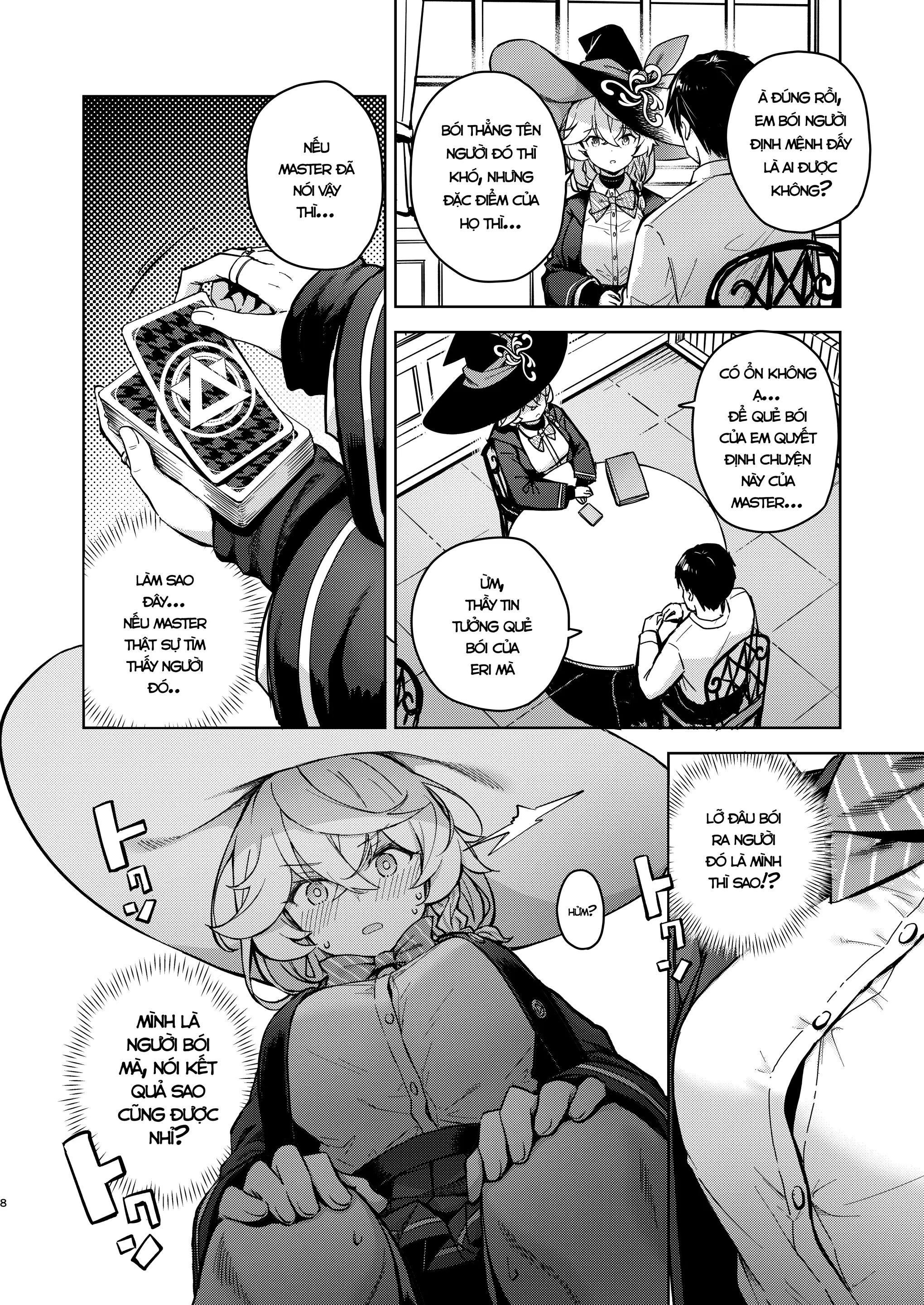 Arcana no Michibiki nan desu, Unmei nan desu. | Làm tình cùng Eri theo chỉ dẫn của Arcana - Arcana no Michibiki nan desu, Unmei nan desu. | Làm tình cùng Eri theo chỉ dẫn của Arcana trang 9