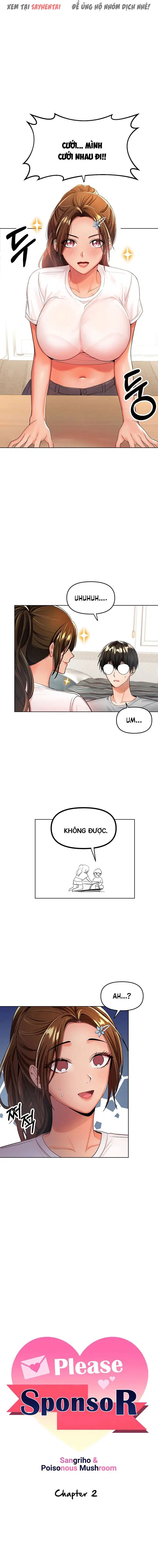 Xin Tài Trợ Cho Em - Chapter 2 trang 7