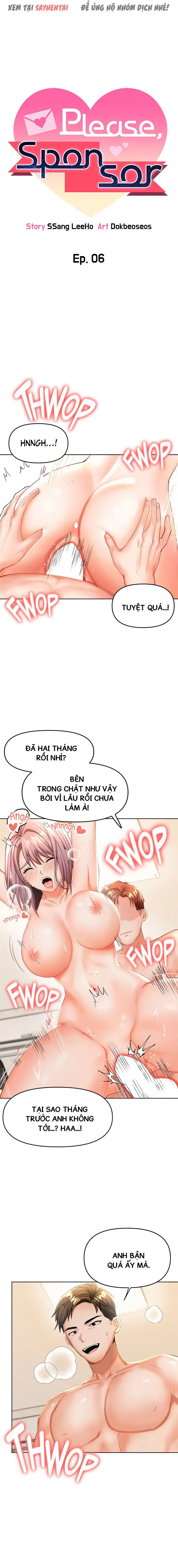 Xin Tài Trợ Cho Em - Chapter 6 trang 3