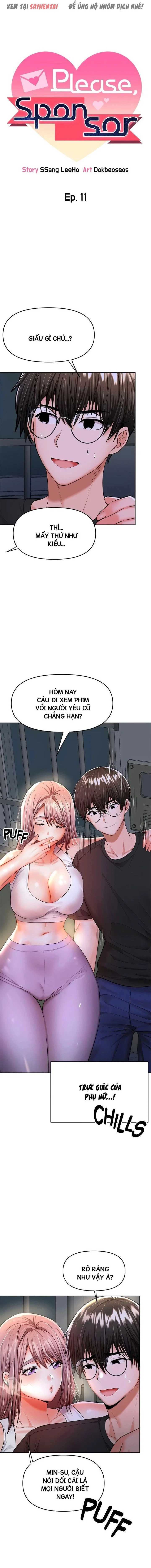 Xin Tài Trợ Cho Em - Chapter 11 trang 3