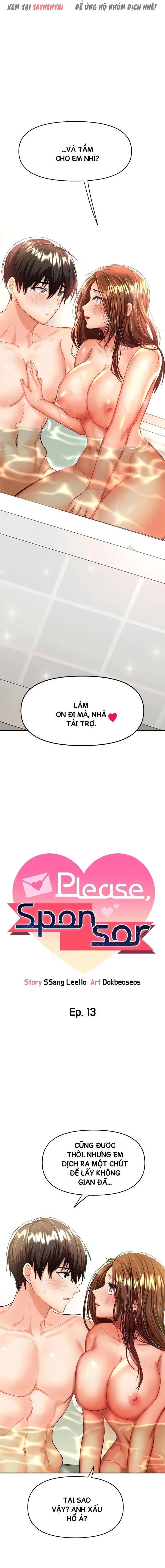 Xin Tài Trợ Cho Em - Chapter 13 trang 3