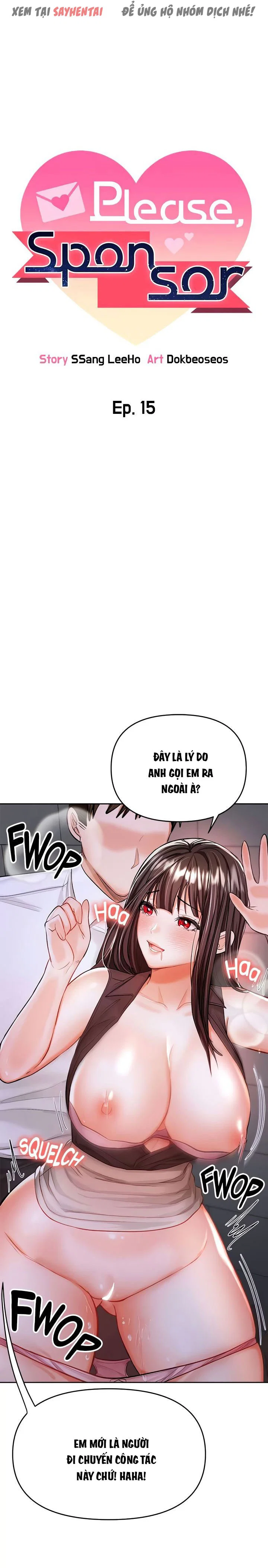 Xin Tài Trợ Cho Em - Chapter 15 trang 3