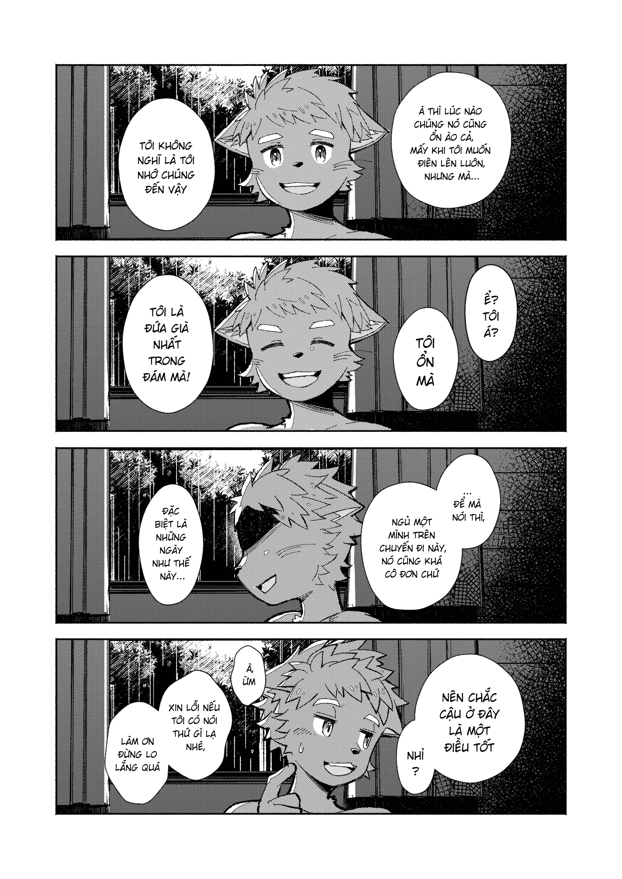 Mail Traveler no neko shounen to doshaburi no mori no koya de ichiban sugosu hanashi - Mail Traveler no neko shounen to doshaburi no mori no koya de ichiban sugosu hanashi trang 19