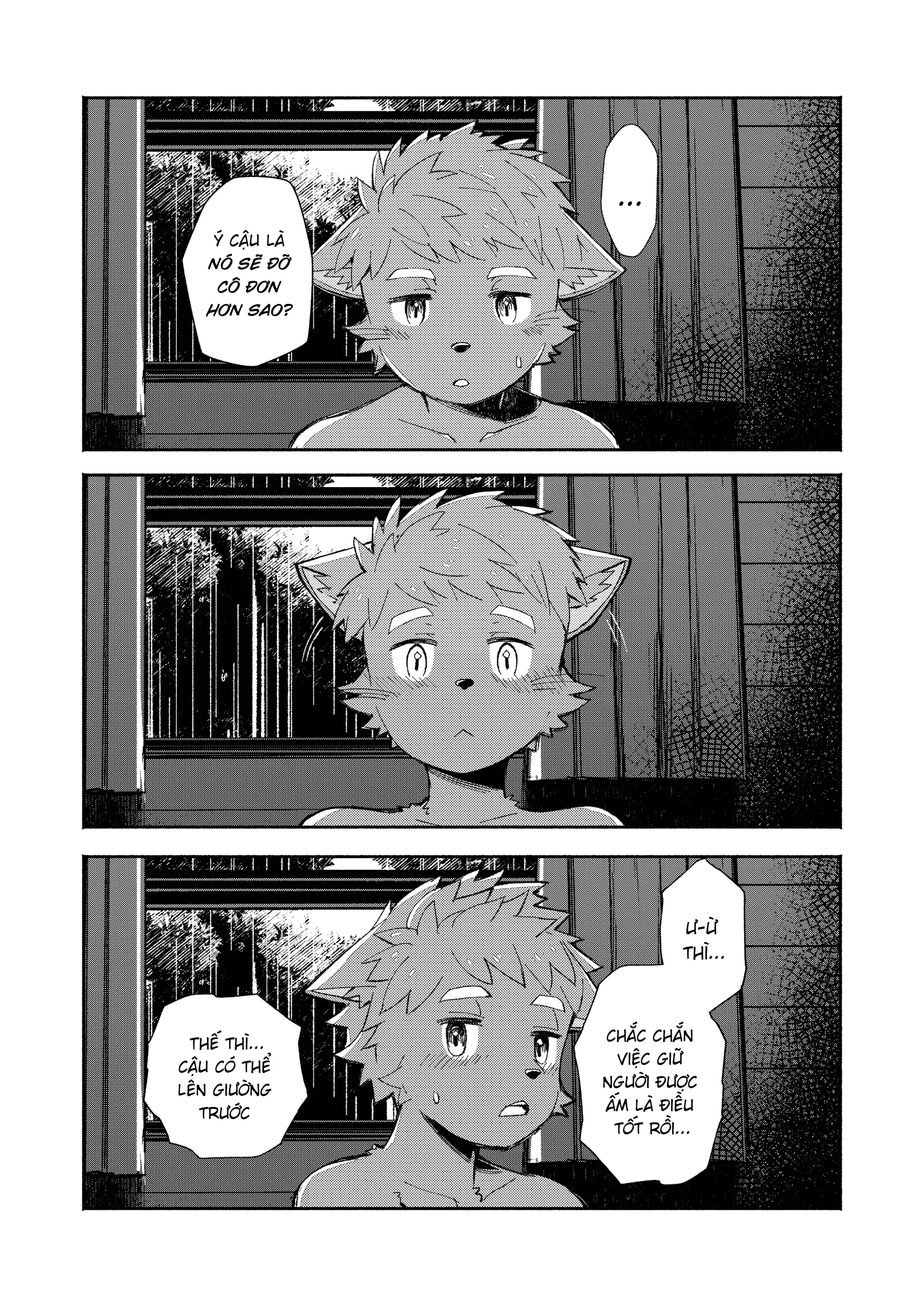 Mail Traveler no neko shounen to doshaburi no mori no koya de ichiban sugosu hanashi - Mail Traveler no neko shounen to doshaburi no mori no koya de ichiban sugosu hanashi trang 23