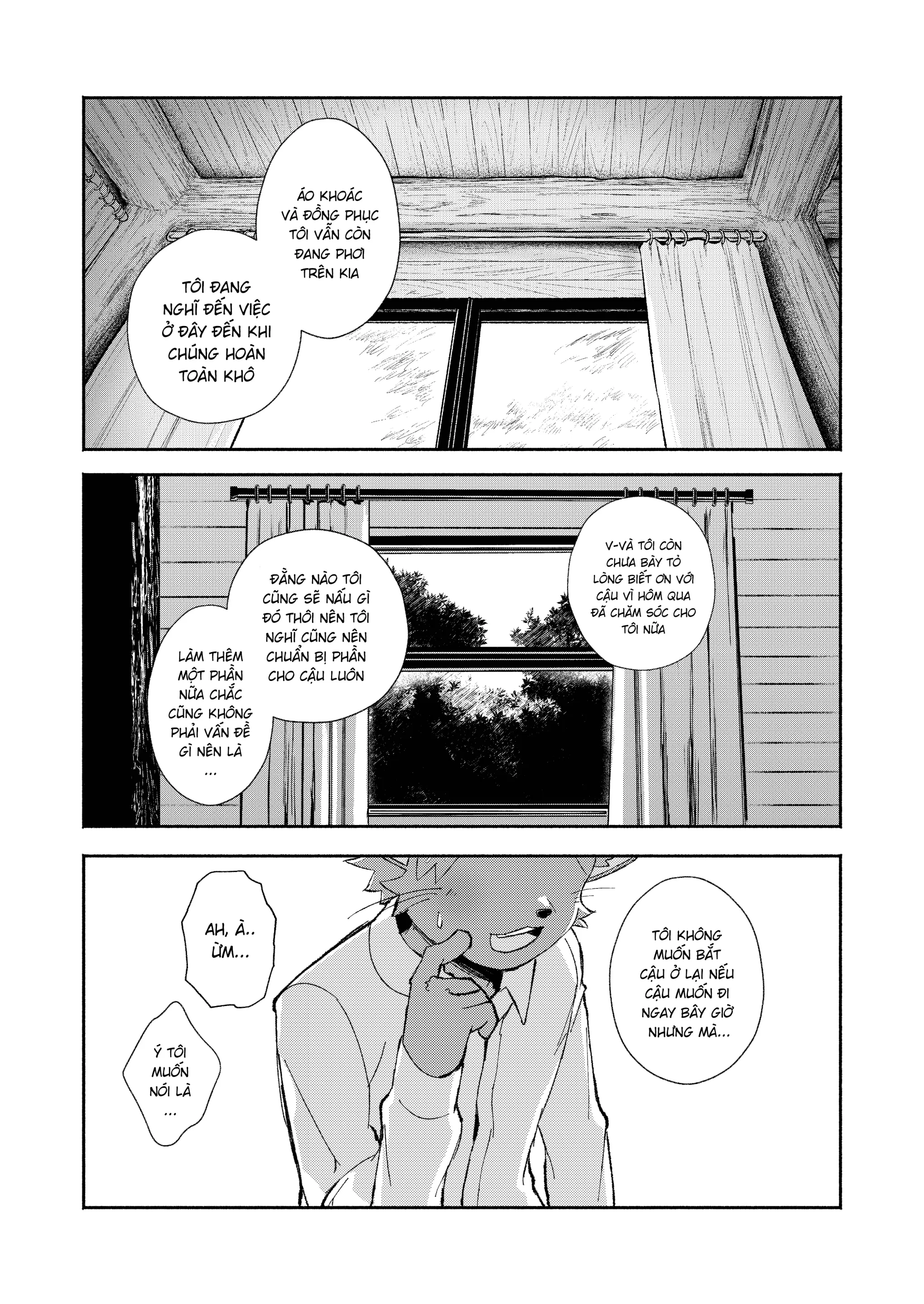 Mail Traveler no neko shounen to doshaburi no mori no koya de ichiban sugosu hanashi - Mail Traveler no neko shounen to doshaburi no mori no koya de ichiban sugosu hanashi trang 47