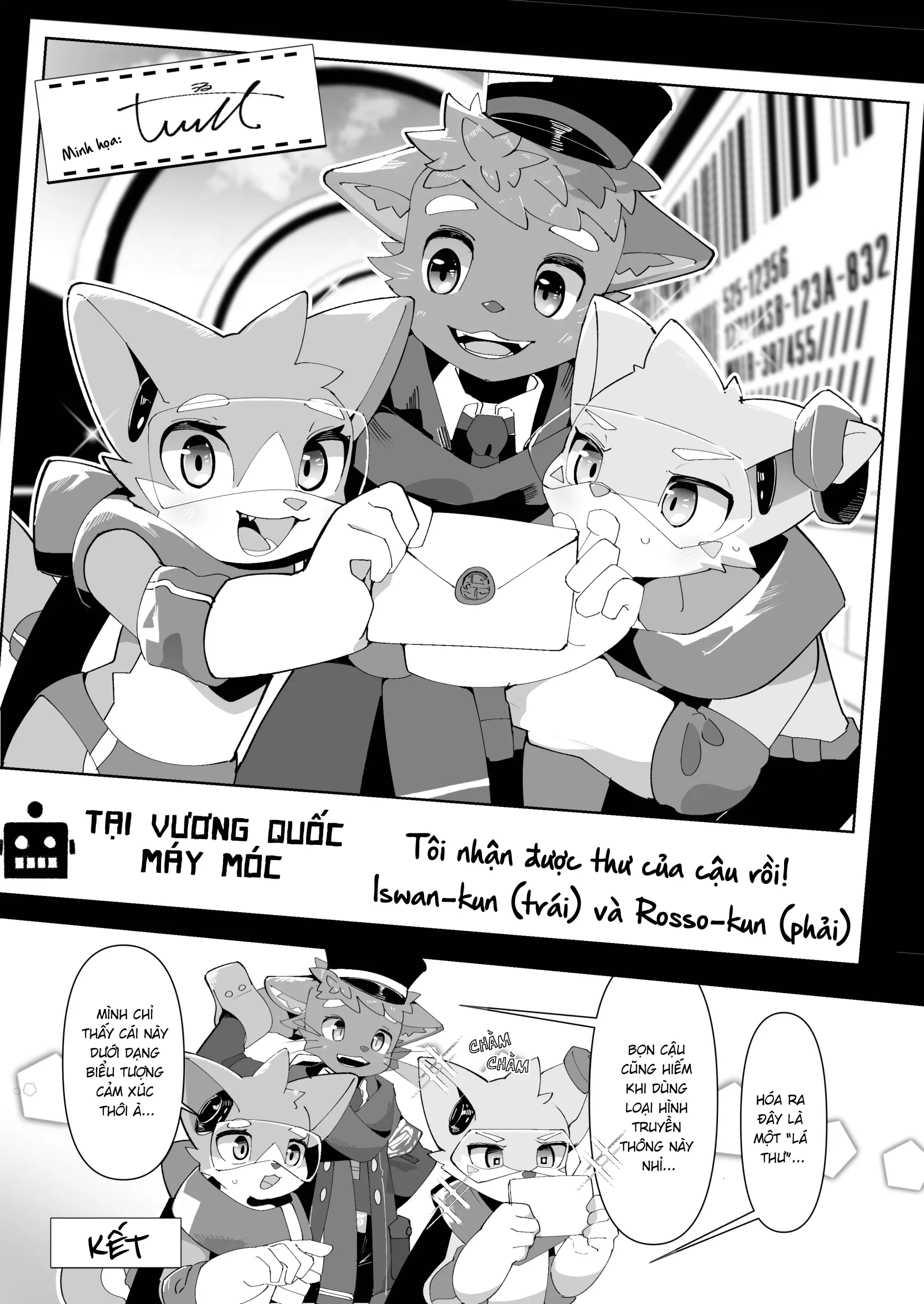 Mail Traveler no neko shounen to doshaburi no mori no koya de ichiban sugosu hanashi - Mail Traveler no neko shounen to doshaburi no mori no koya de ichiban sugosu hanashi trang 55