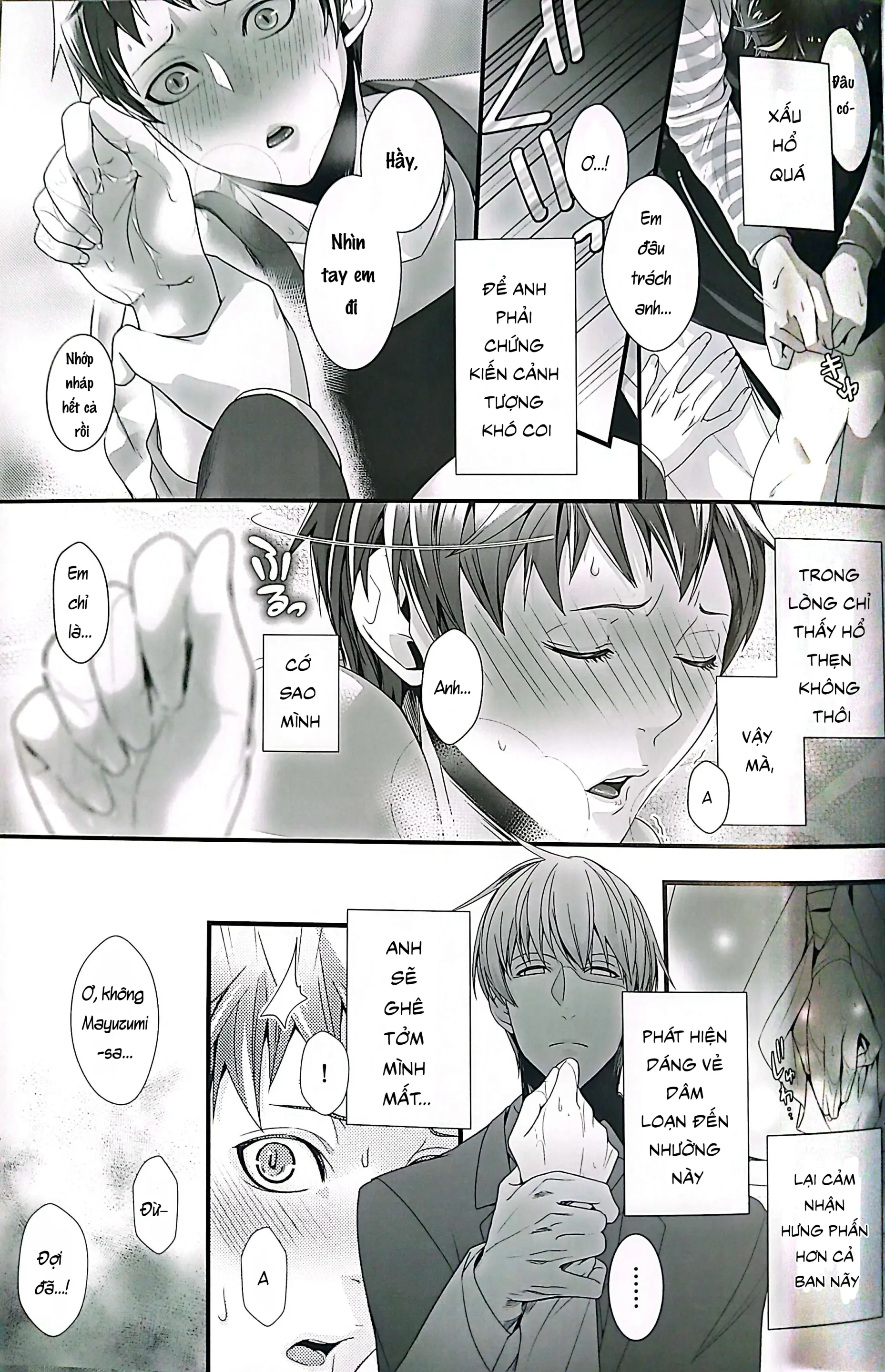 Smells Like - Kuroko no Basuke dj - Chihiro Mayuzumi x Seijuurou Akashi - Yaoi - Smells Like - Kuroko no Basuke dj - Chihiro Mayuzumi x Seijuurou Akashi - Yaoi trang 7