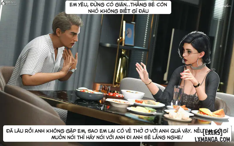 [VŨ TRỤ 1] Người Mẹ Dâm Đãng - Tình Yêu Thuần Khiết-Truyện Màu - Chapter 13 trang 6
