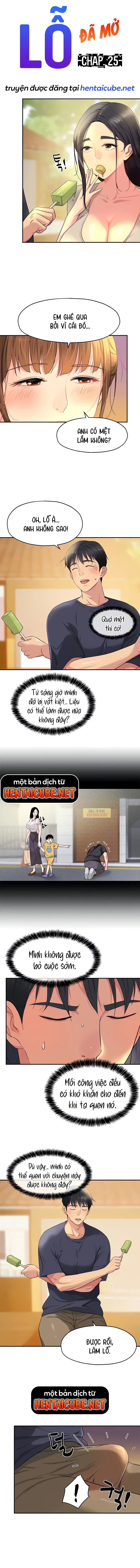 Lỗ đã mở - Chap 25 trang 2