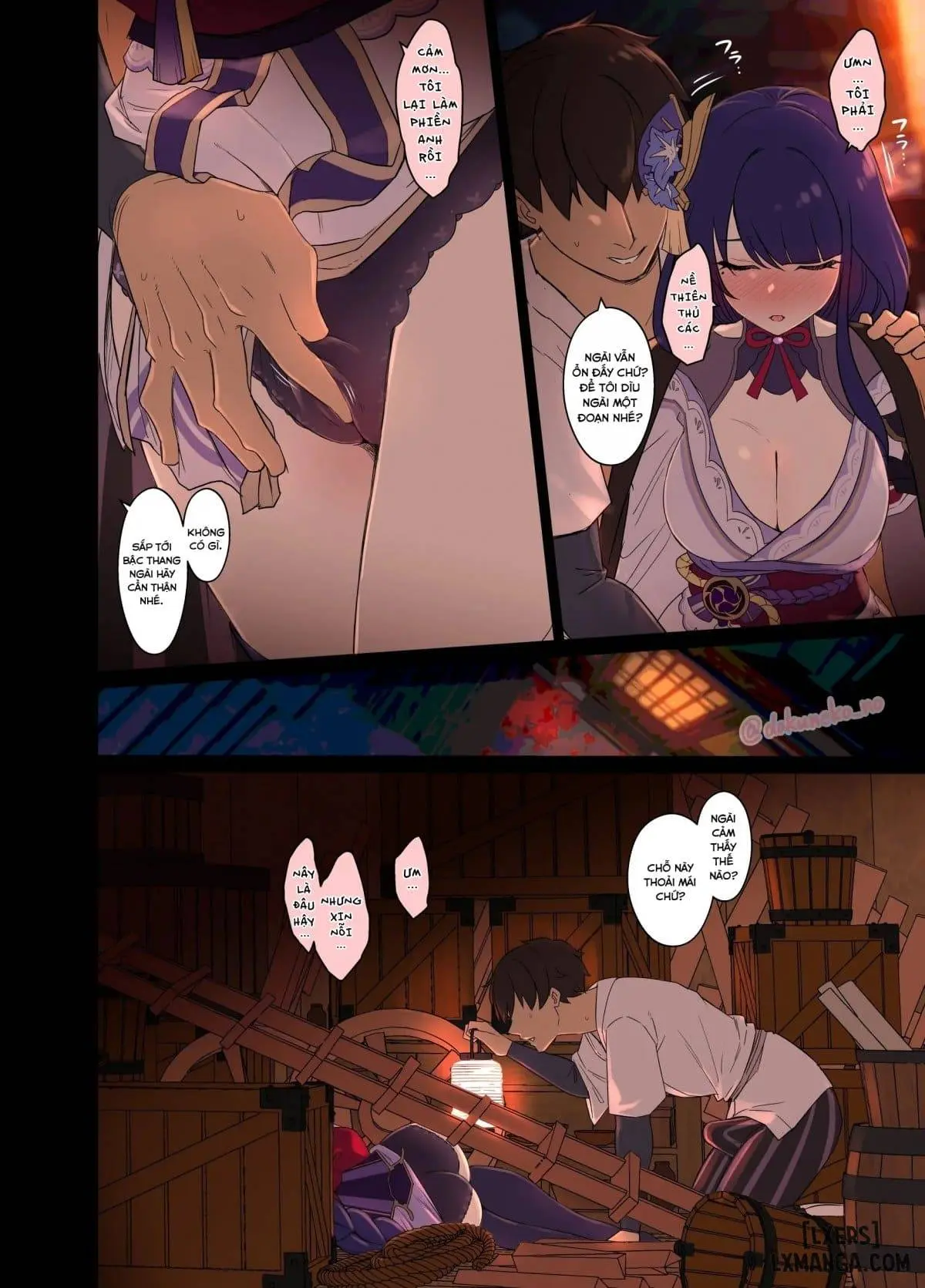 Deisui shita Raiden Ei ni Warui Koto o Suru Hanashi - Deisui shita Raiden Ei ni Warui Koto o Suru Hanashi trang 7