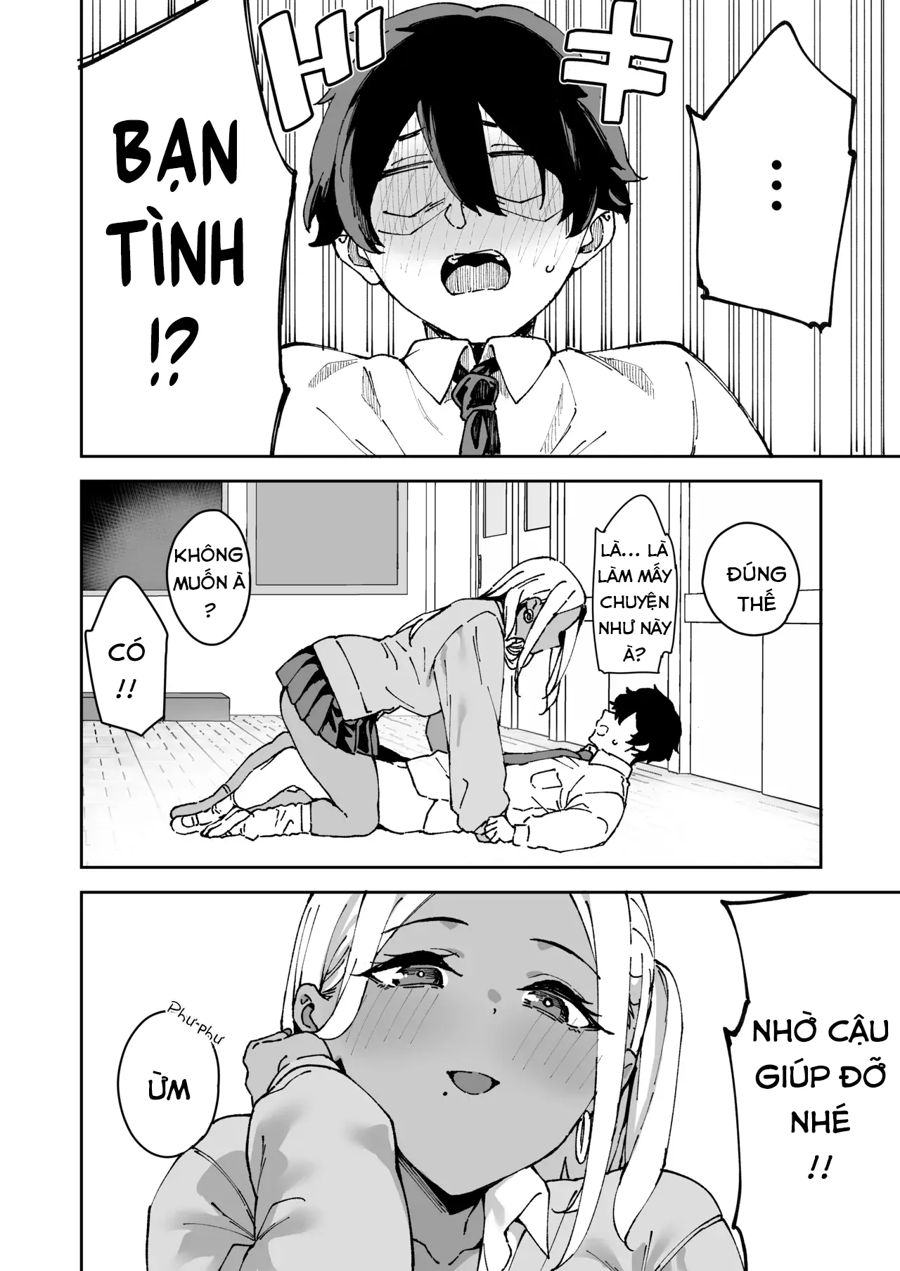 Class no Kuro Gal to SeFri ni Natta Hanashi - Class no Kuro Gal to SeFri ni Natta Hanashi trang 21