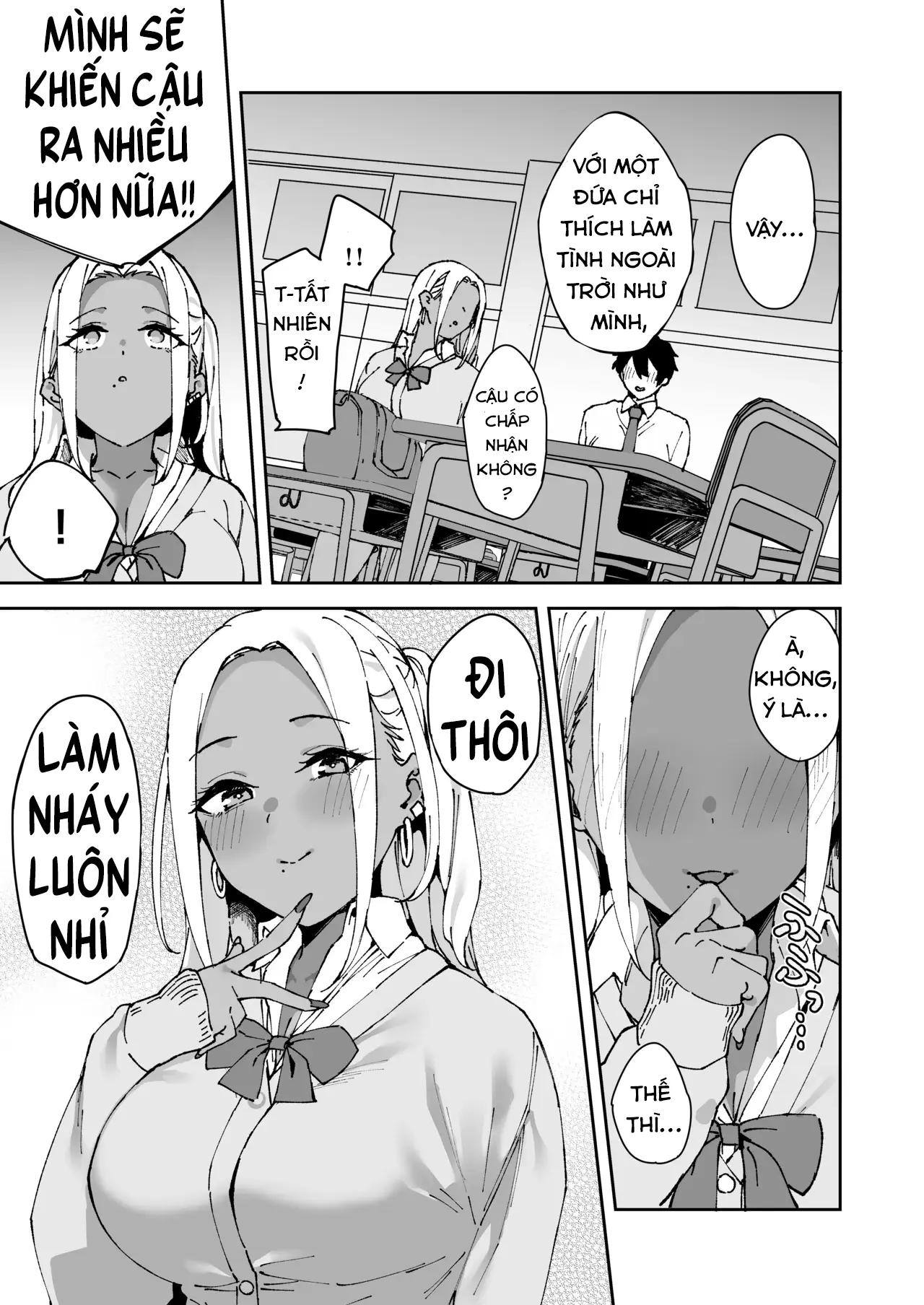 Class no Kuro Gal to SeFri ni Natta Hanashi - Class no Kuro Gal to SeFri ni Natta Hanashi trang 36