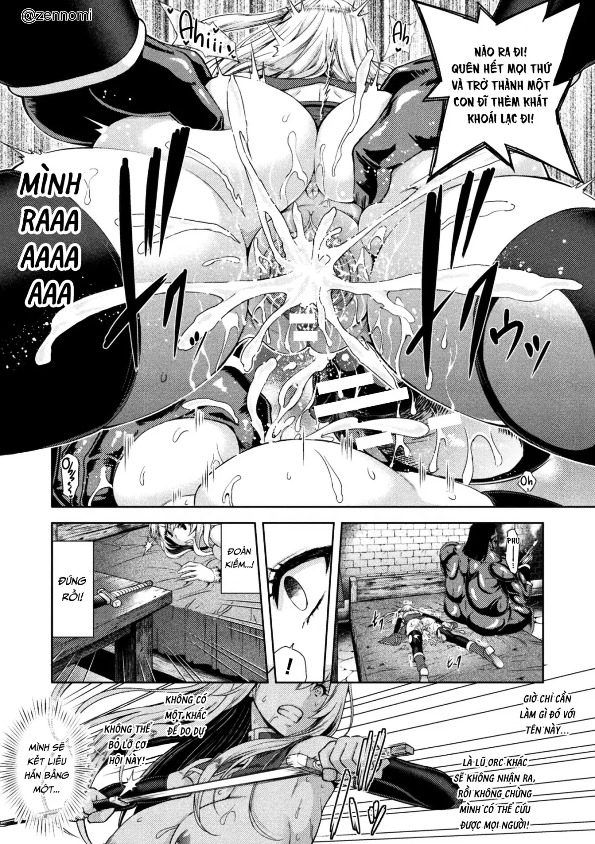 ERONA Orc no Inmon ni Okasareta Onna Kishi no Matsuro - ERONA Orc no Inmon ni Okasareta Onna Kishi no Matsuro trang 48