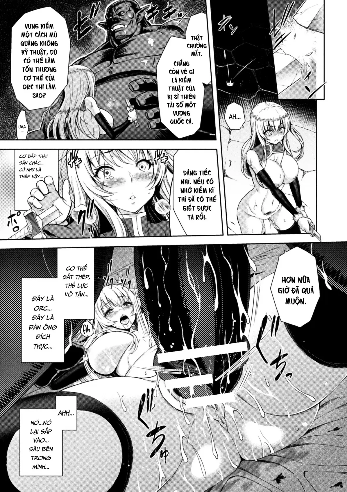 ERONA Orc no Inmon ni Okasareta Onna Kishi no Matsuro - ERONA Orc no Inmon ni Okasareta Onna Kishi no Matsuro trang 50