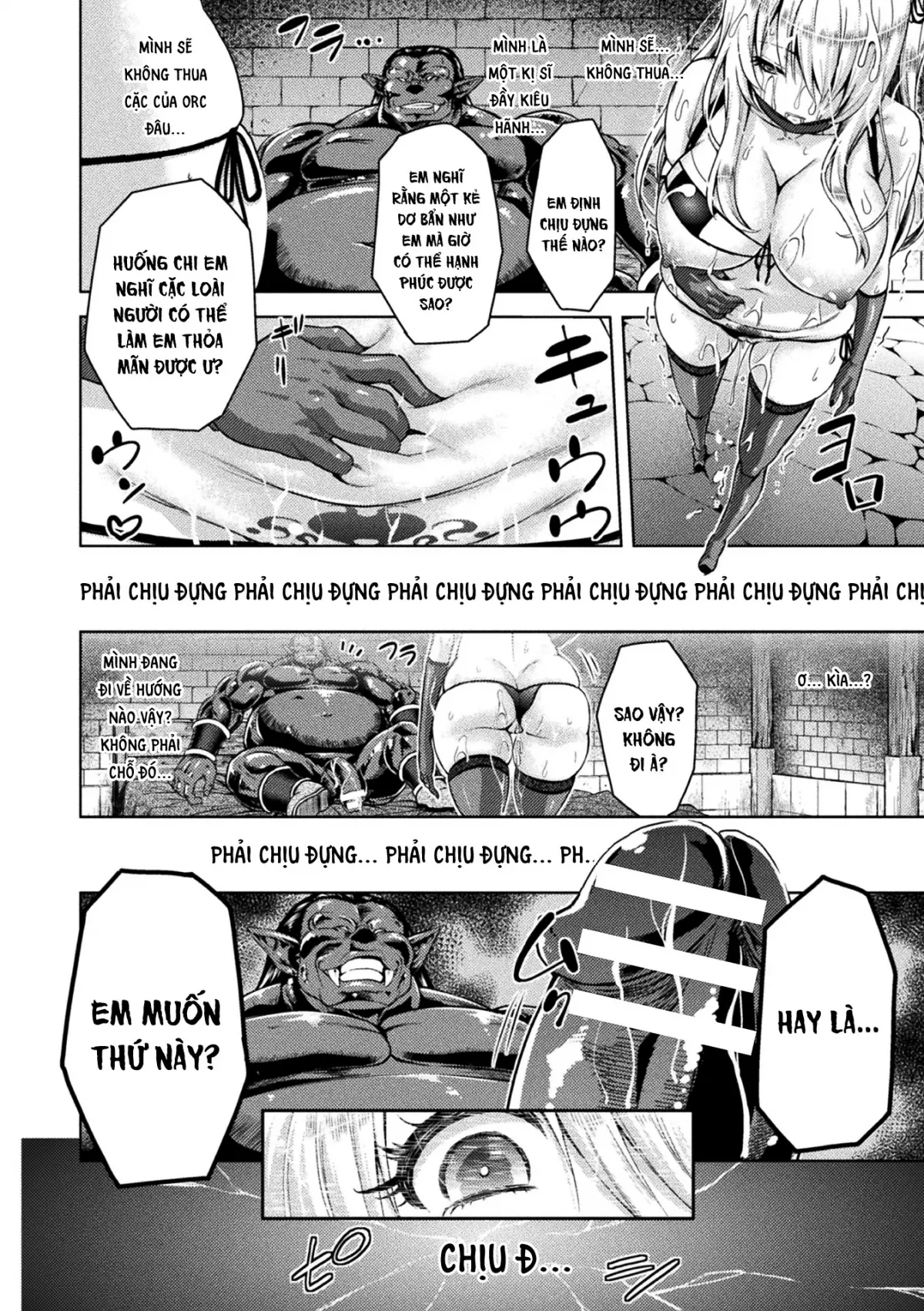 ERONA Orc no Inmon ni Okasareta Onna Kishi no Matsuro - ERONA Orc no Inmon ni Okasareta Onna Kishi no Matsuro trang 66