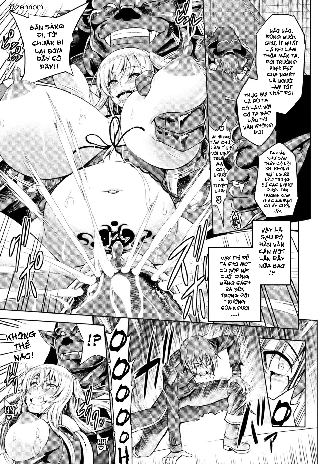ERONA Orc no Inmon ni Okasareta Onna Kishi no Matsuro - ERONA Orc no Inmon ni Okasareta Onna Kishi no Matsuro trang 146