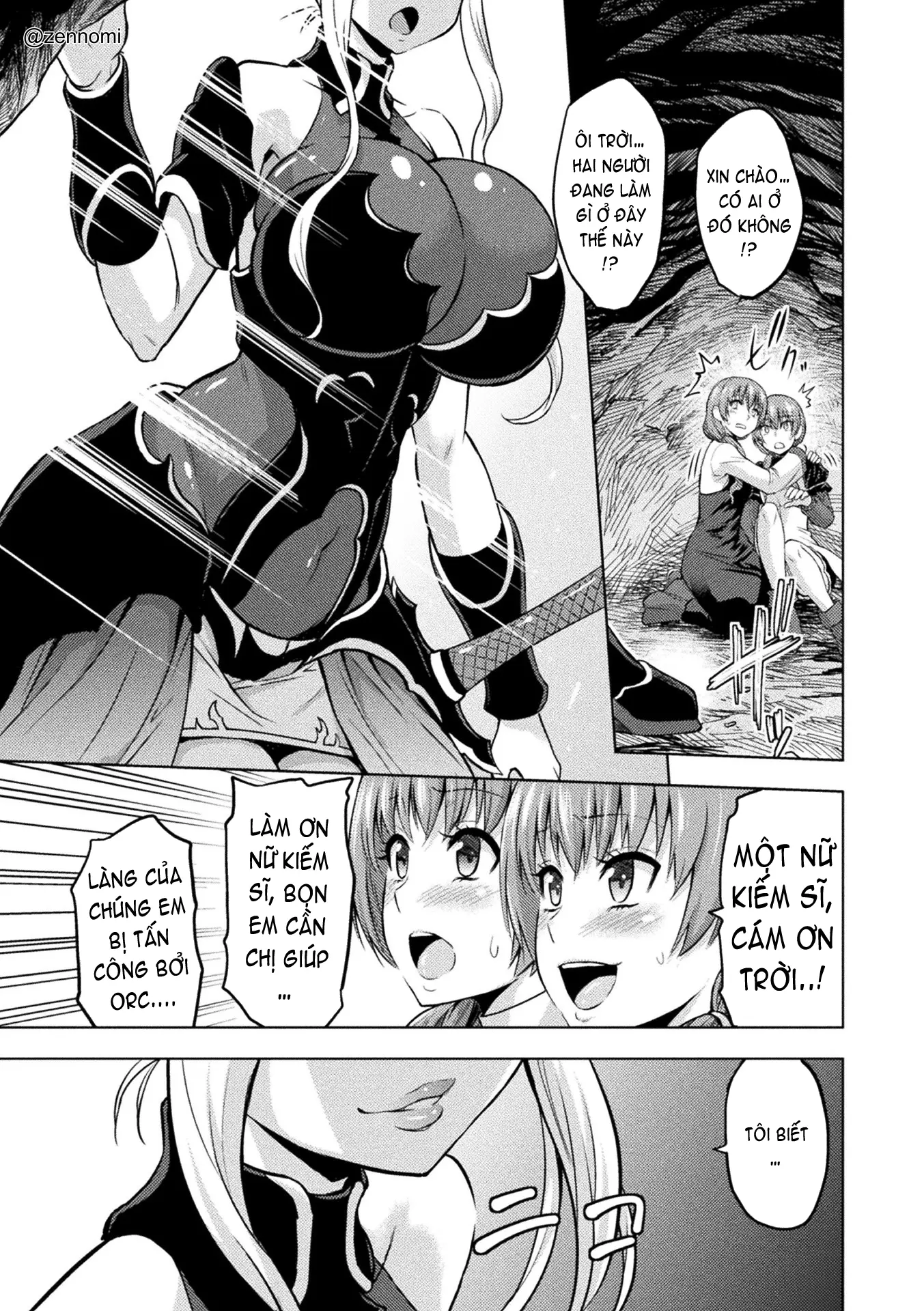 ERONA Orc no Inmon ni Okasareta Onna Kishi no Matsuro - ERONA Orc no Inmon ni Okasareta Onna Kishi no Matsuro trang 203