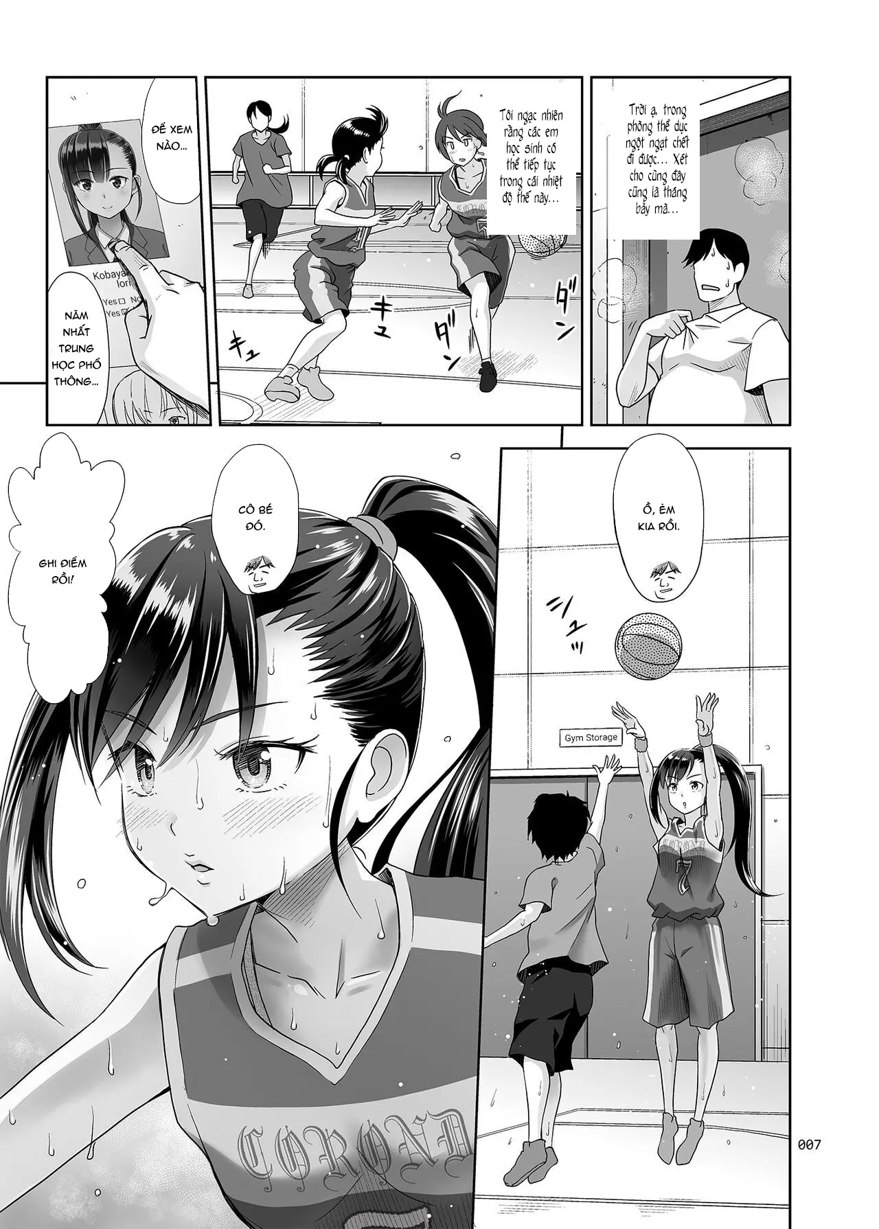 Seishidouin no Oshigoto 3 Mushiatsui Taiiku Souko de Iron na Renshuu o Shitemitara Asedaku ni Natta (decensored) - Seishidouin no Oshigoto 3 Mushiatsui Taiiku Souko de Iron na Renshuu o Shitemitara Asedaku ni Natta (decensored) trang 6