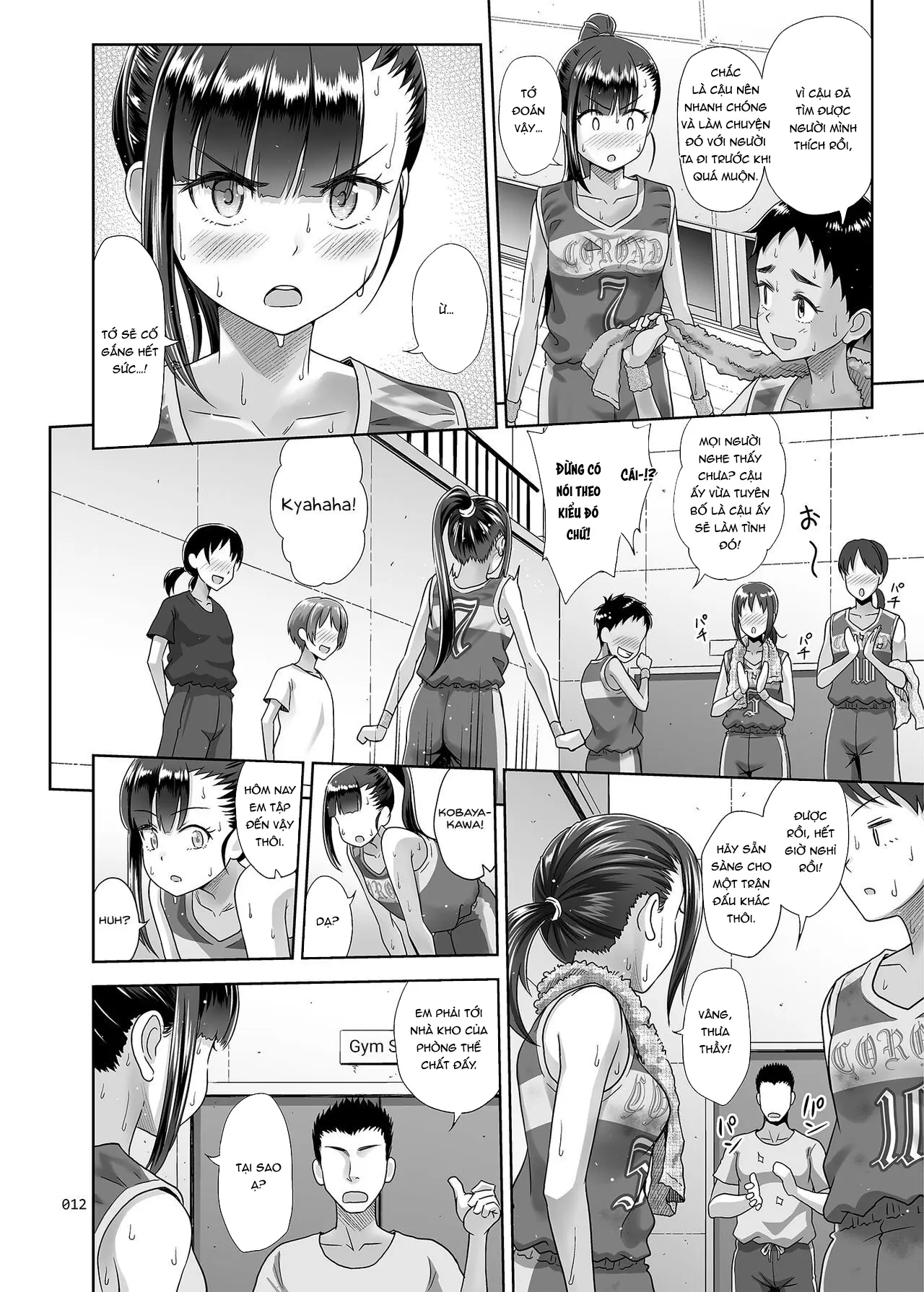 Seishidouin no Oshigoto 3 Mushiatsui Taiiku Souko de Iron na Renshuu o Shitemitara Asedaku ni Natta (decensored) - Seishidouin no Oshigoto 3 Mushiatsui Taiiku Souko de Iron na Renshuu o Shitemitara Asedaku ni Natta (decensored) trang 11