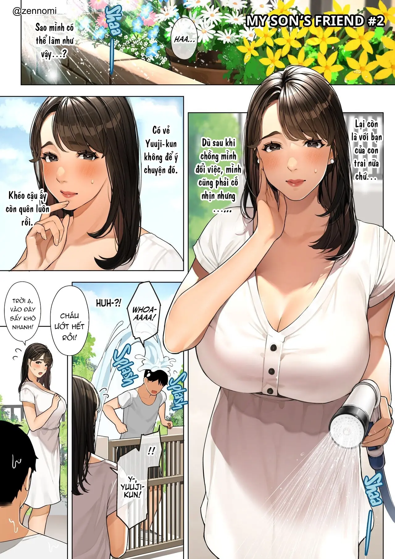 Kinjo no Hitozuma-san _Musuko no Otomodachi #2 - Kinjo no Hitozuma-san _Musuko no Otomodachi #2 trang 2