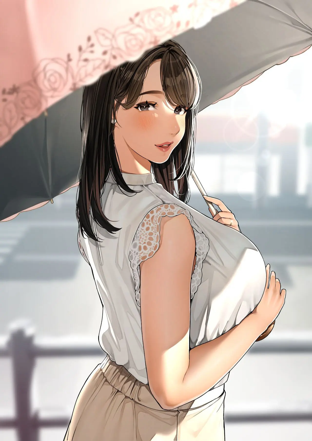 Kinjo no Hitozuma-san _Musuko no Otomodachi #2 - Kinjo no Hitozuma-san _Musuko no Otomodachi #2 trang 9