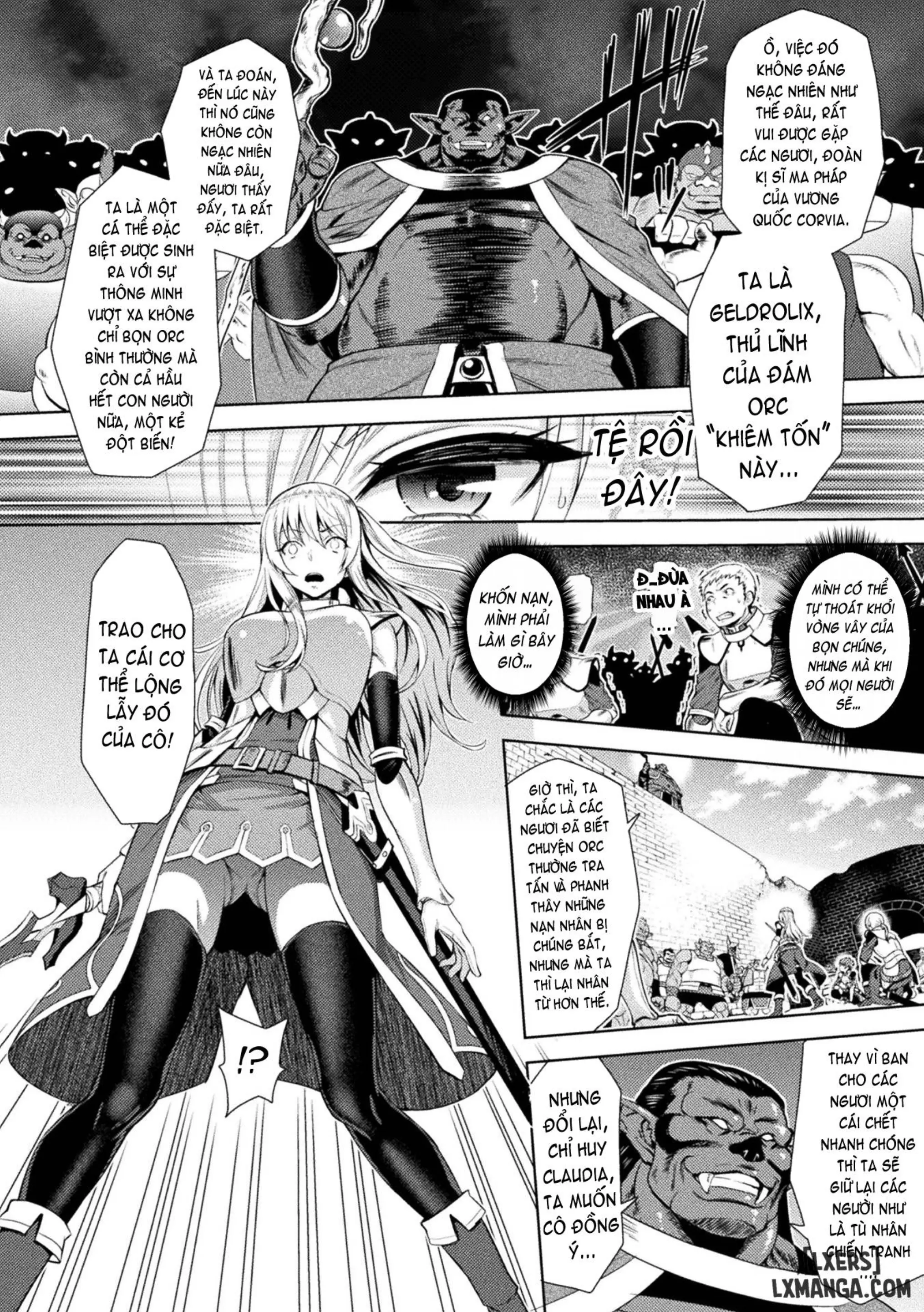 ERONA Orc no Inmon ni Okasareta Onna Kishi no Matsuro - ERONA Orc no Inmon ni Okasareta Onna Kishi no Matsuro trang 14