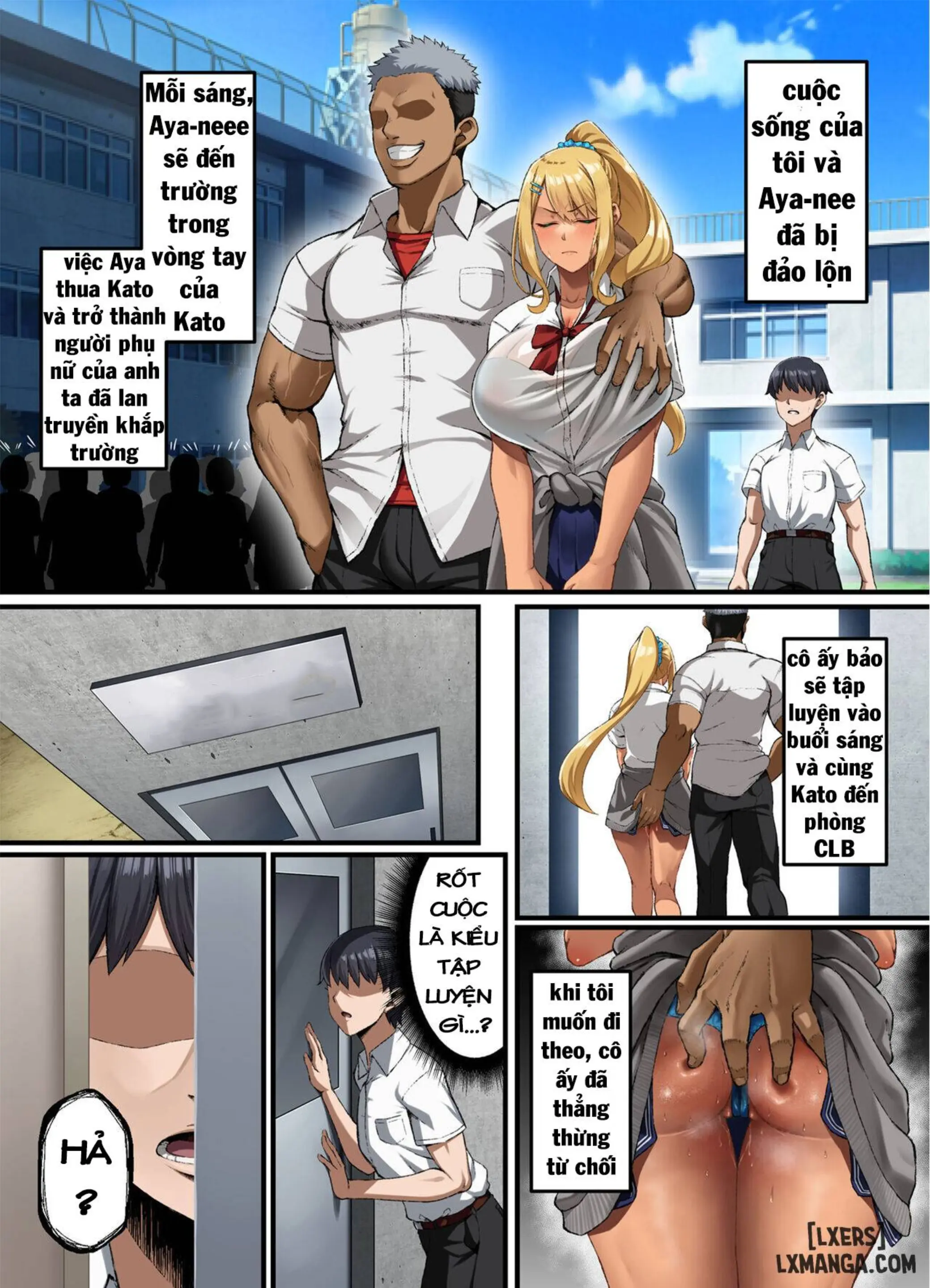 Haiboku. ～Boku no Aya-nee ga Ochiru made～ - Haiboku. ～Boku no Aya-nee ga Ochiru made～ trang 10