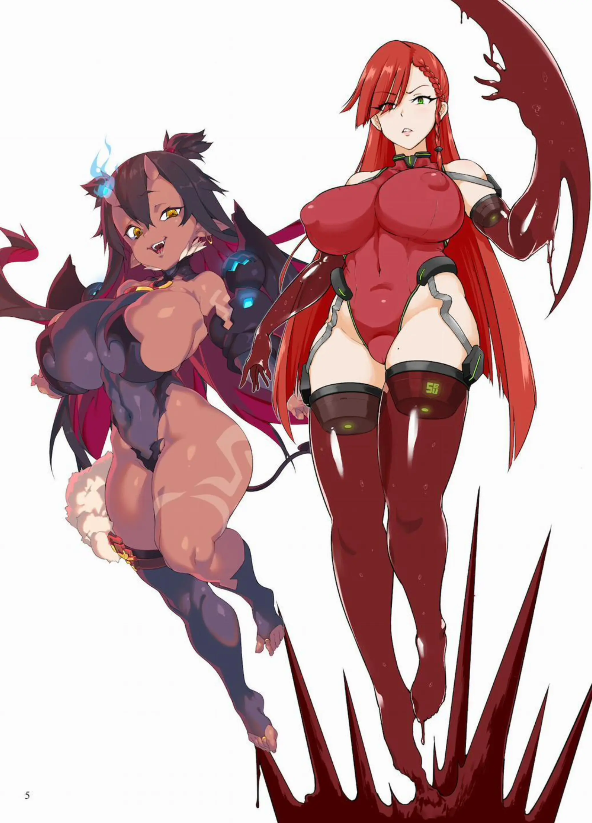 Inousha Shoujo Kesson Goudou II―Reunion of the Heroes - Inousha Shoujo Kesson Goudou II―Reunion of the Heroes trang 4