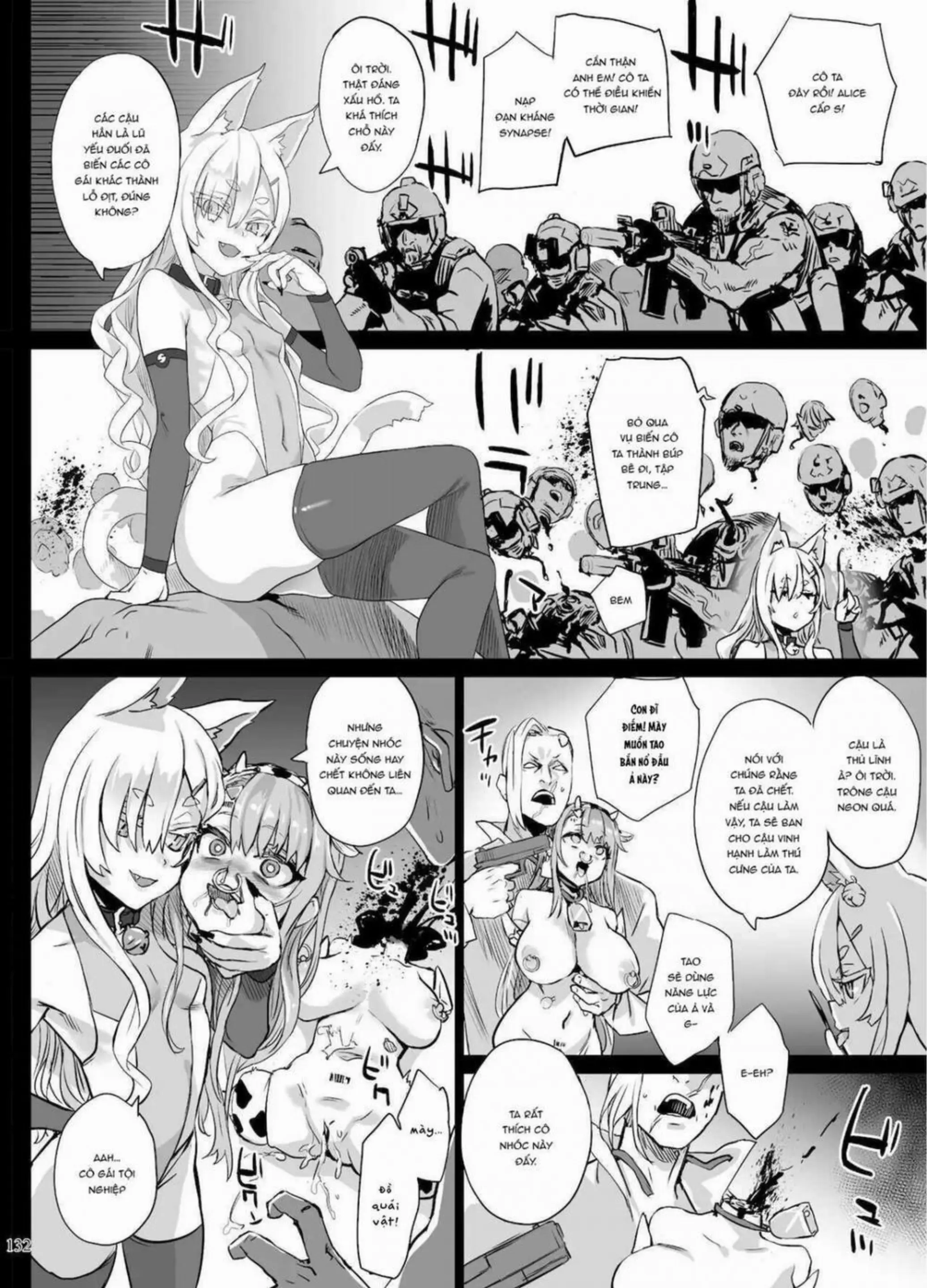 Inousha Shoujo Kesson Goudou II―Reunion of the Heroes - Inousha Shoujo Kesson Goudou II―Reunion of the Heroes trang 130