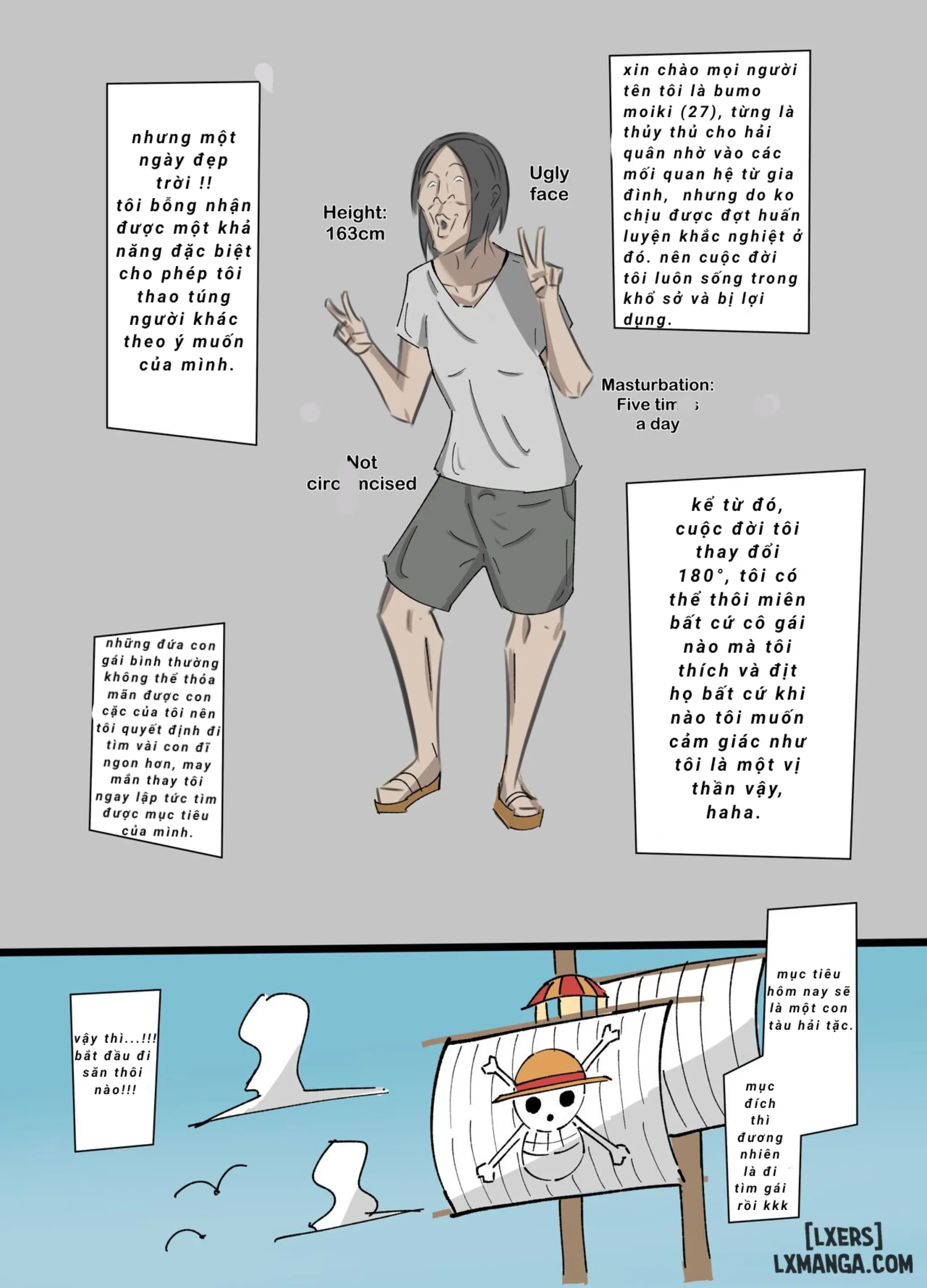 One Piece X Invincible Creepy Man