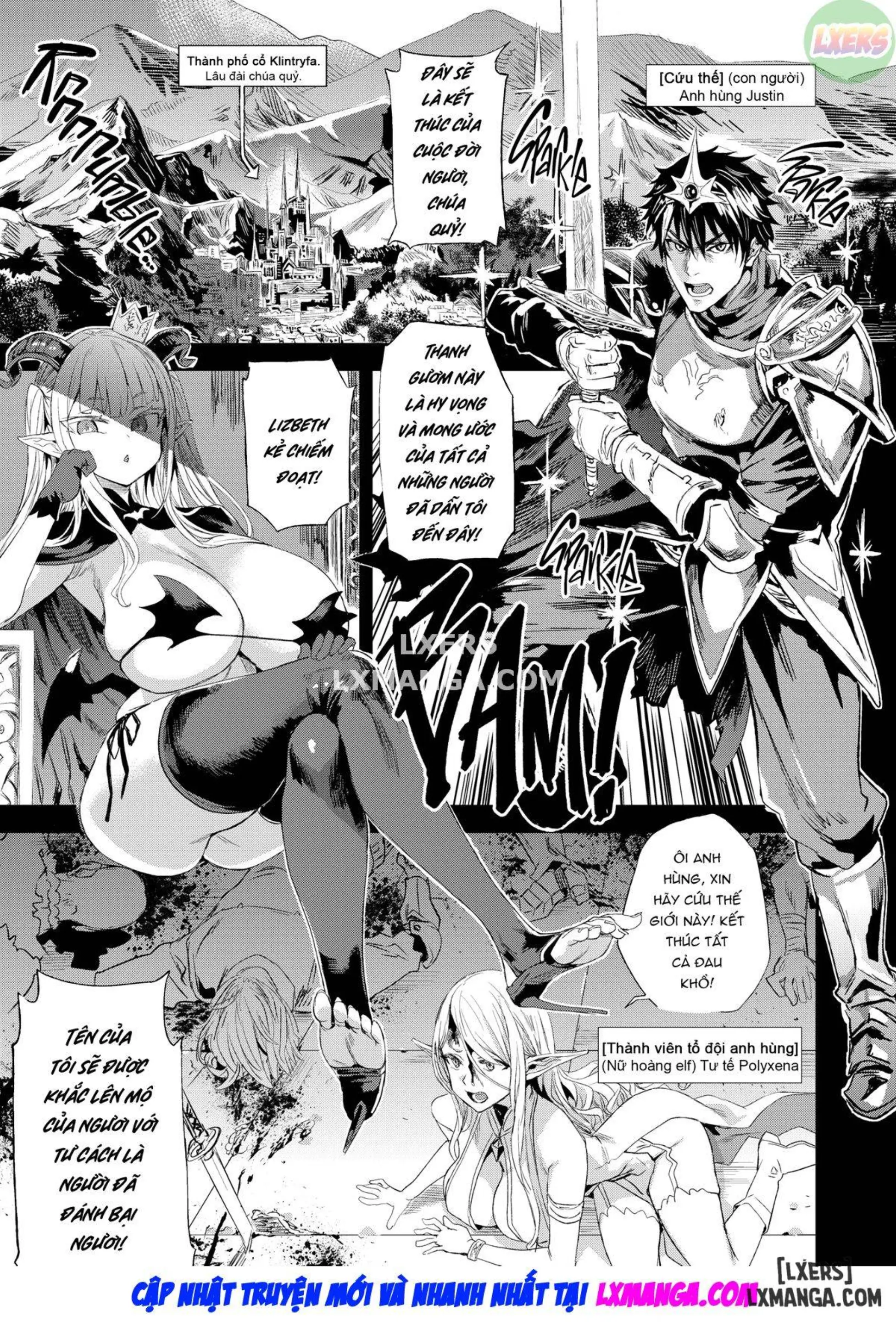 Fatalpulse (Asanagi)] Succubus Joou vs Zako Goblin - Fatalpulse (Asanagi)] Succubus Joou vs Zako Goblin trang 2