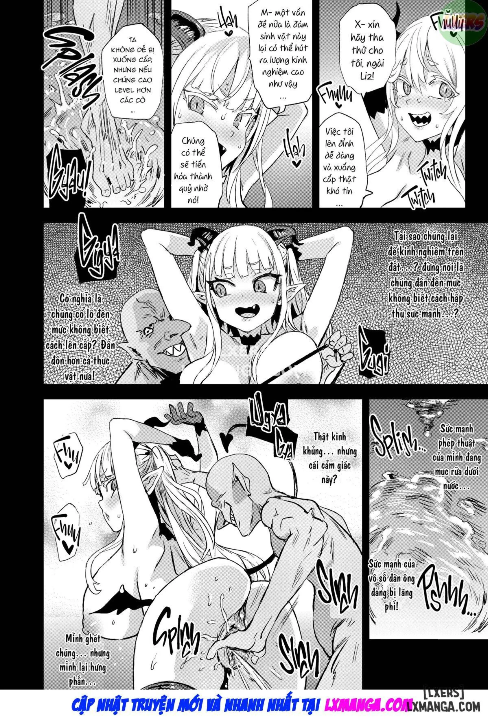 Fatalpulse (Asanagi)] Succubus Joou vs Zako Goblin - Fatalpulse (Asanagi)] Succubus Joou vs Zako Goblin trang 13