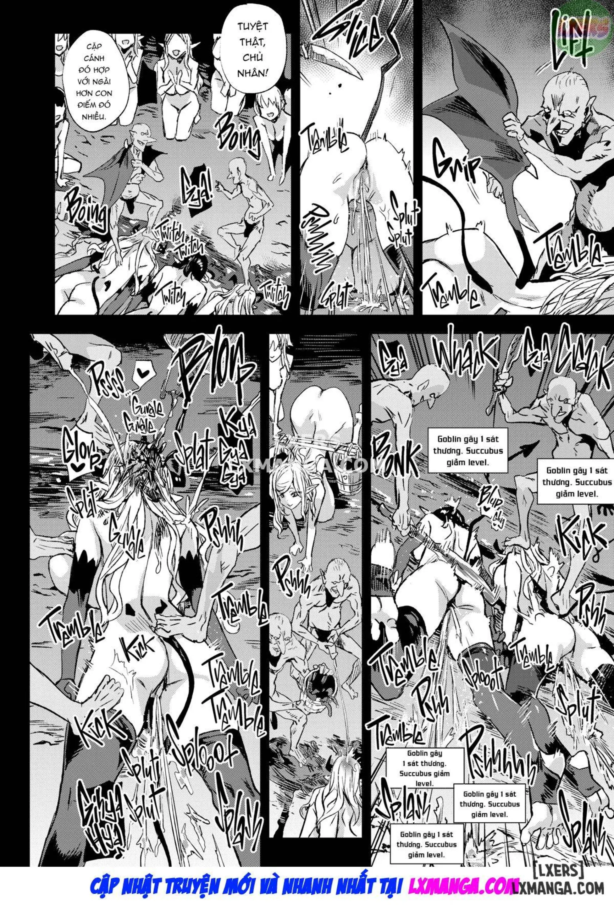 Fatalpulse (Asanagi)] Succubus Joou vs Zako Goblin - Fatalpulse (Asanagi)] Succubus Joou vs Zako Goblin trang 33