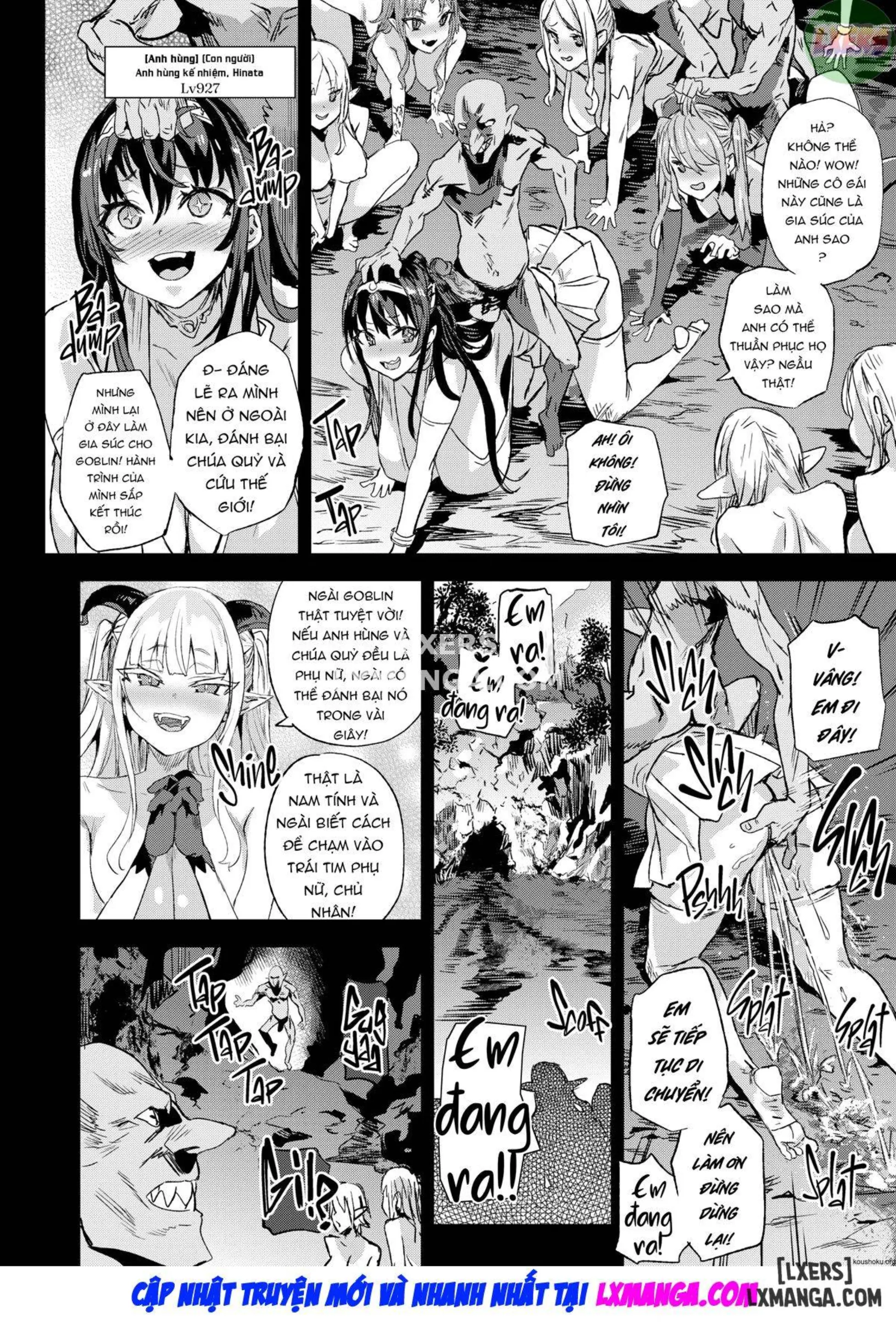 Fatalpulse (Asanagi)] Succubus Joou vs Zako Goblin - Fatalpulse (Asanagi)] Succubus Joou vs Zako Goblin trang 41