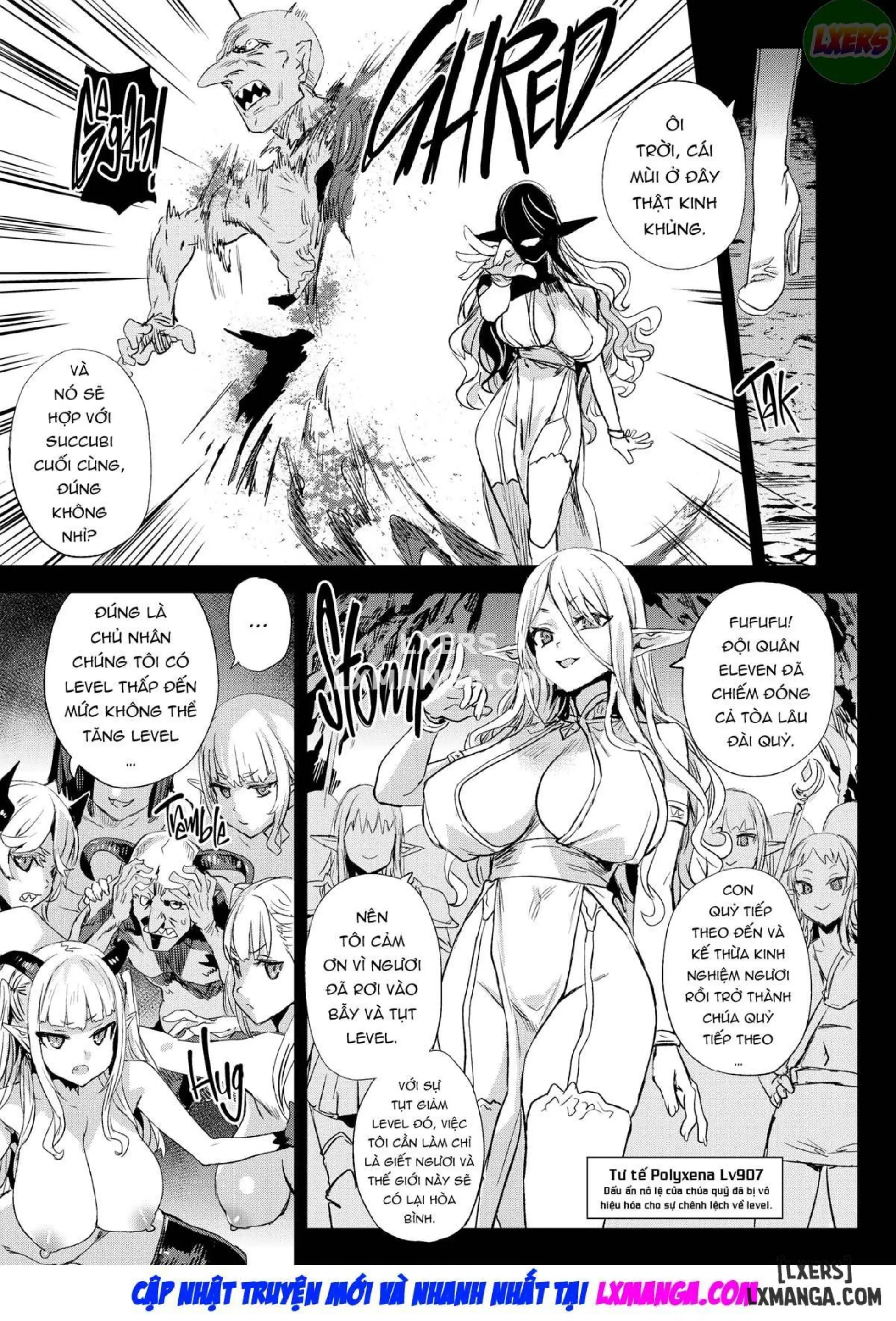 Fatalpulse (Asanagi)] Succubus Joou vs Zako Goblin - Fatalpulse (Asanagi)] Succubus Joou vs Zako Goblin trang 42