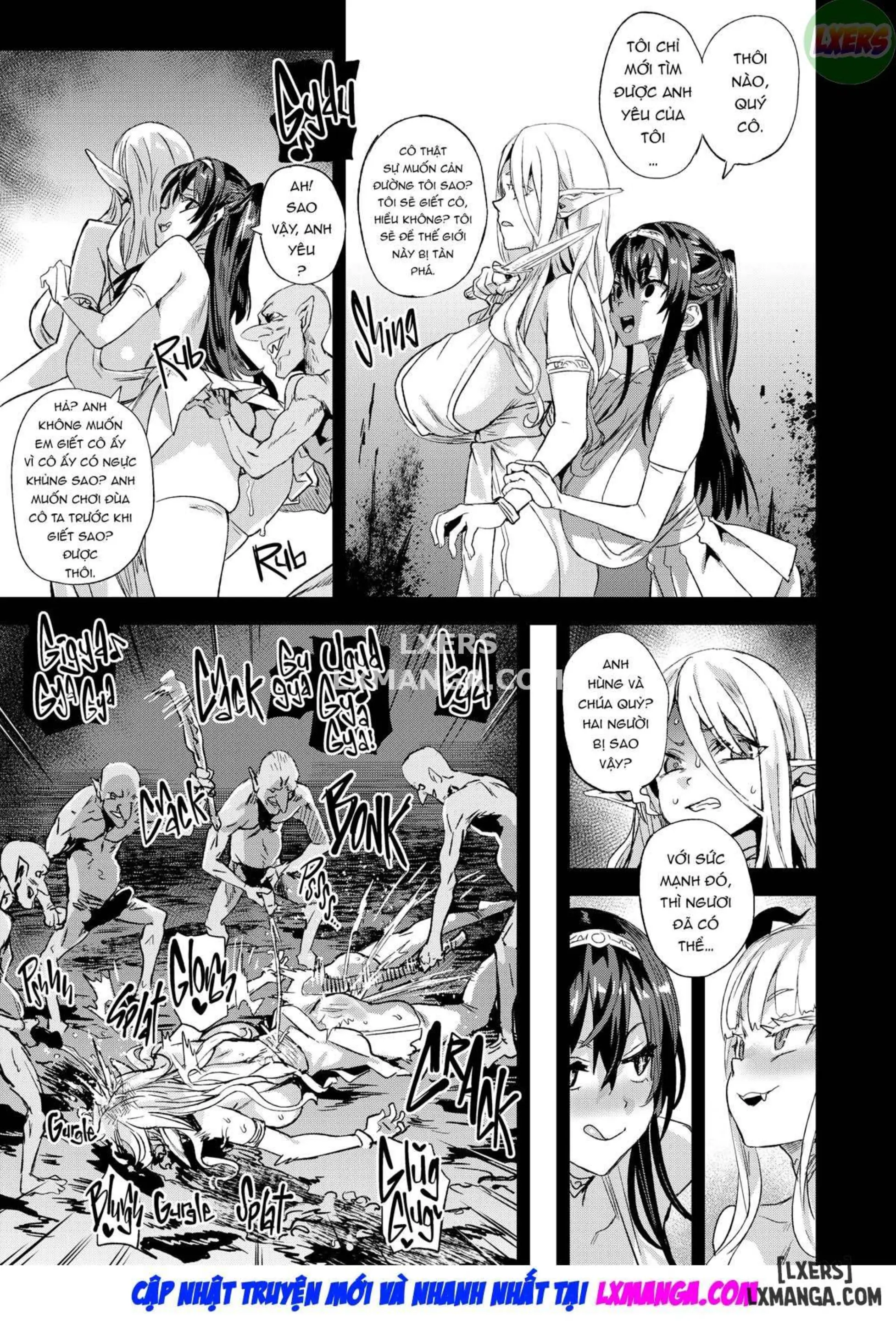Fatalpulse (Asanagi)] Succubus Joou vs Zako Goblin - Fatalpulse (Asanagi)] Succubus Joou vs Zako Goblin trang 44