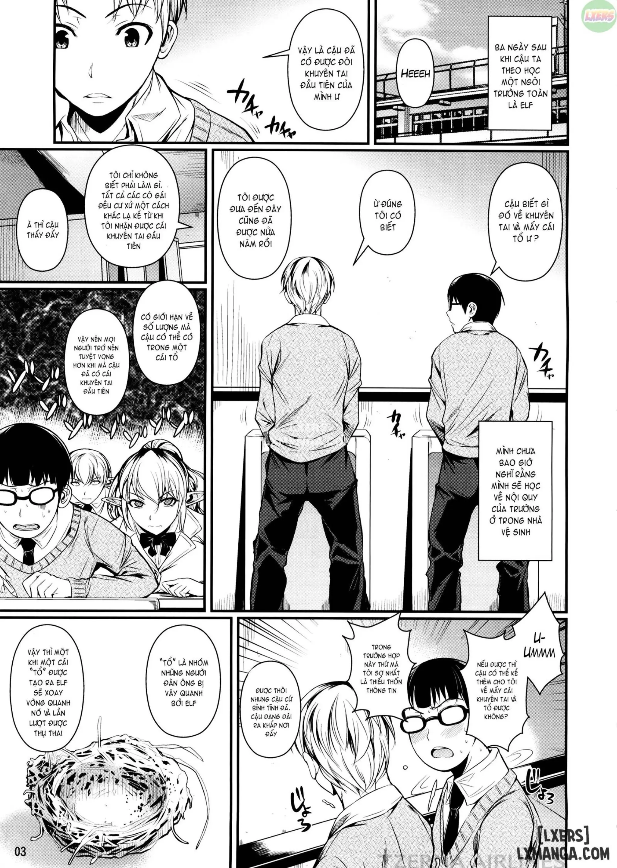 High Elf × High School 1-9 - High Elf × High School 1-9 trang 34