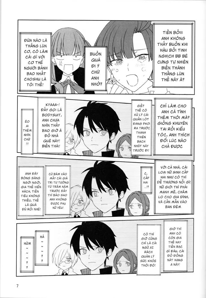 Oberon-kun to Takasugi-kun ga irekawaru hon - Oberon-kun to Takasugi-kun ga irekawaru hon trang 8