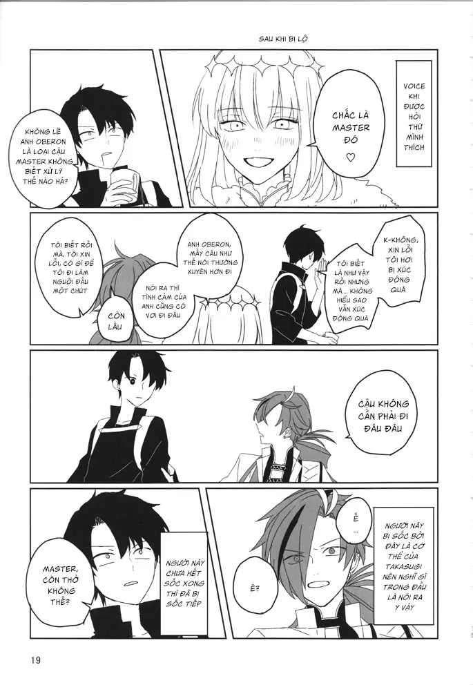 Oberon-kun to Takasugi-kun ga irekawaru hon - Oberon-kun to Takasugi-kun ga irekawaru hon trang 20