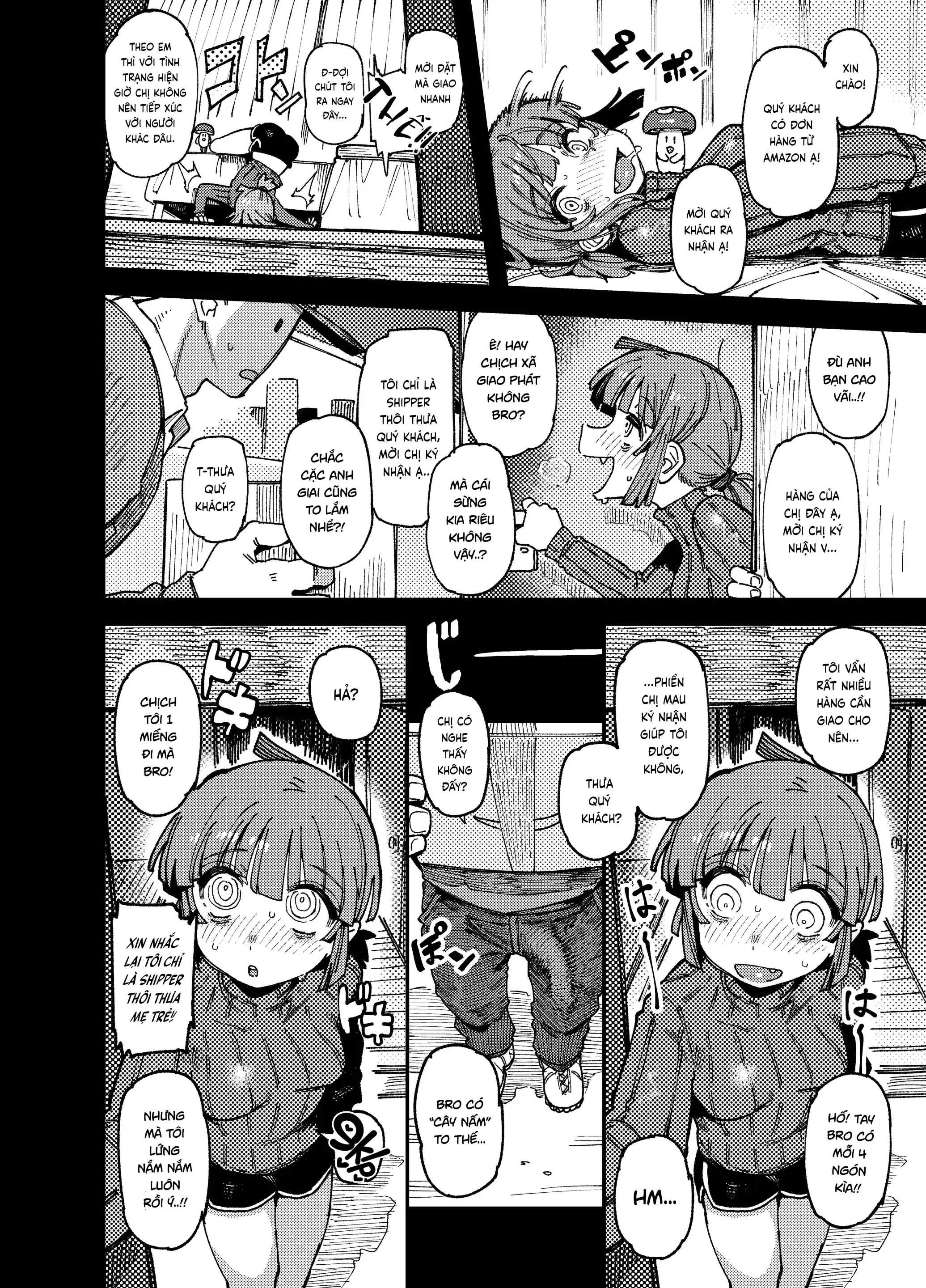 Ie ga Shike Sugite Haete Kita Genkaku Yuuhatsu Suru Kinoko o Goshoku Shite Hatsujou Shita Ato no Are ya Kore - Ie ga Shike Sugite Haete Kita Genkaku Yuuhatsu Suru Kinoko o Goshoku Shite Hatsujou Shita Ato no Are ya Kore trang 9