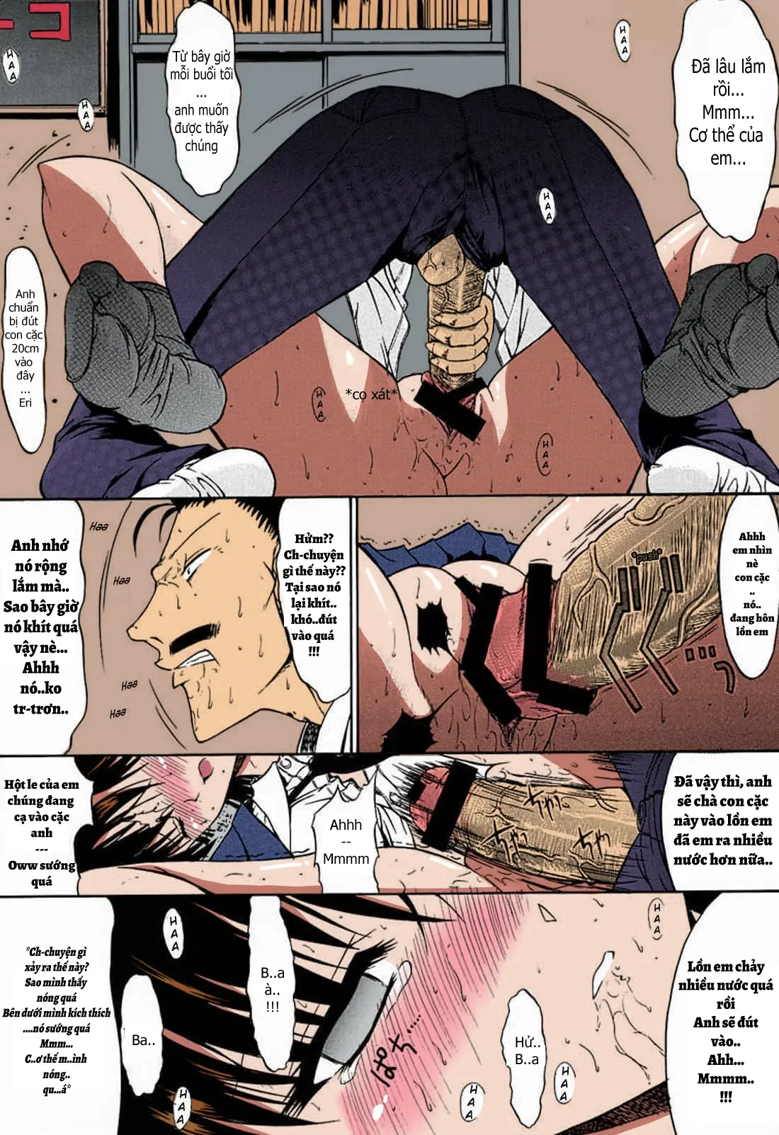 Kogoro Mouri fucked Ran Mouri - Kogoro Mouri fucked Ran Mouri trang 9